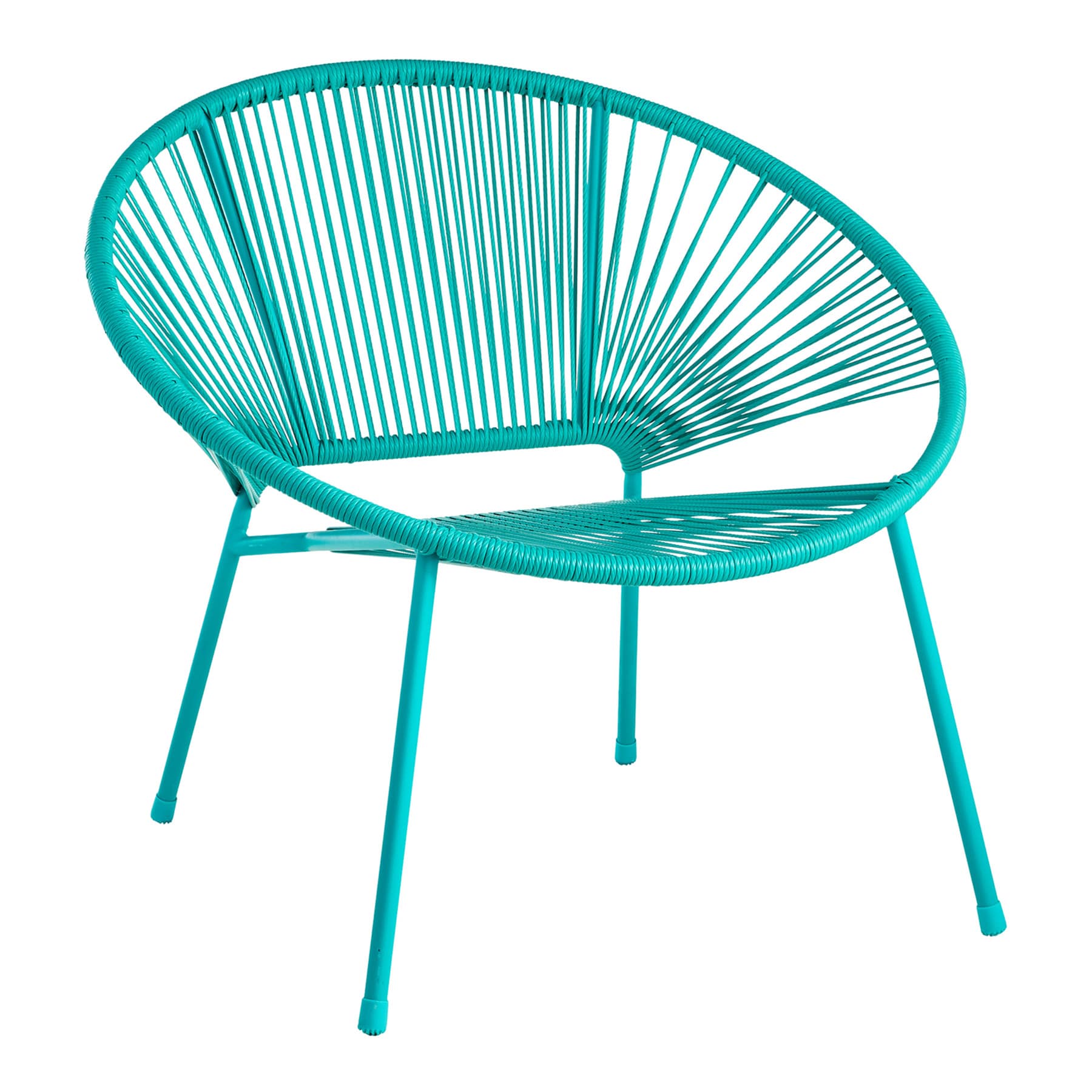 Oh Joy! Turquoise Round Disc Outdoor Chair