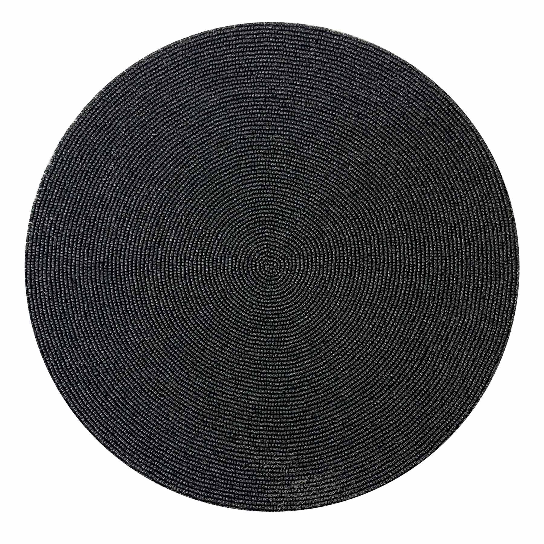 Providence Black Beaded Placemat