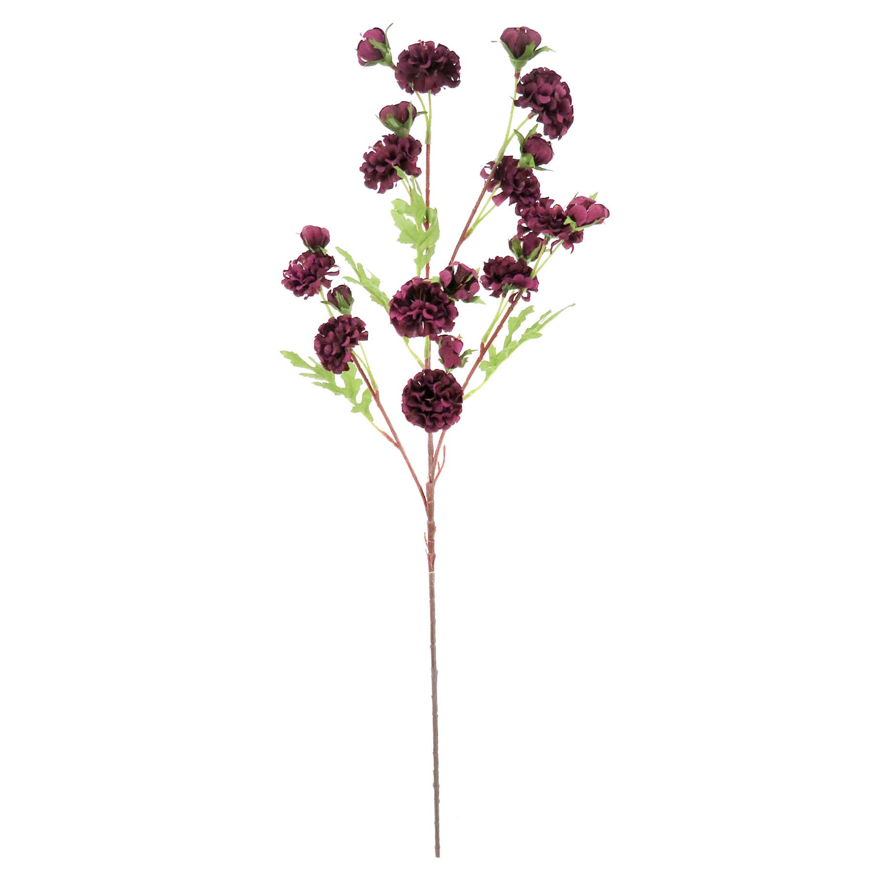 Purple Mini Nest Mum Spray, 31"