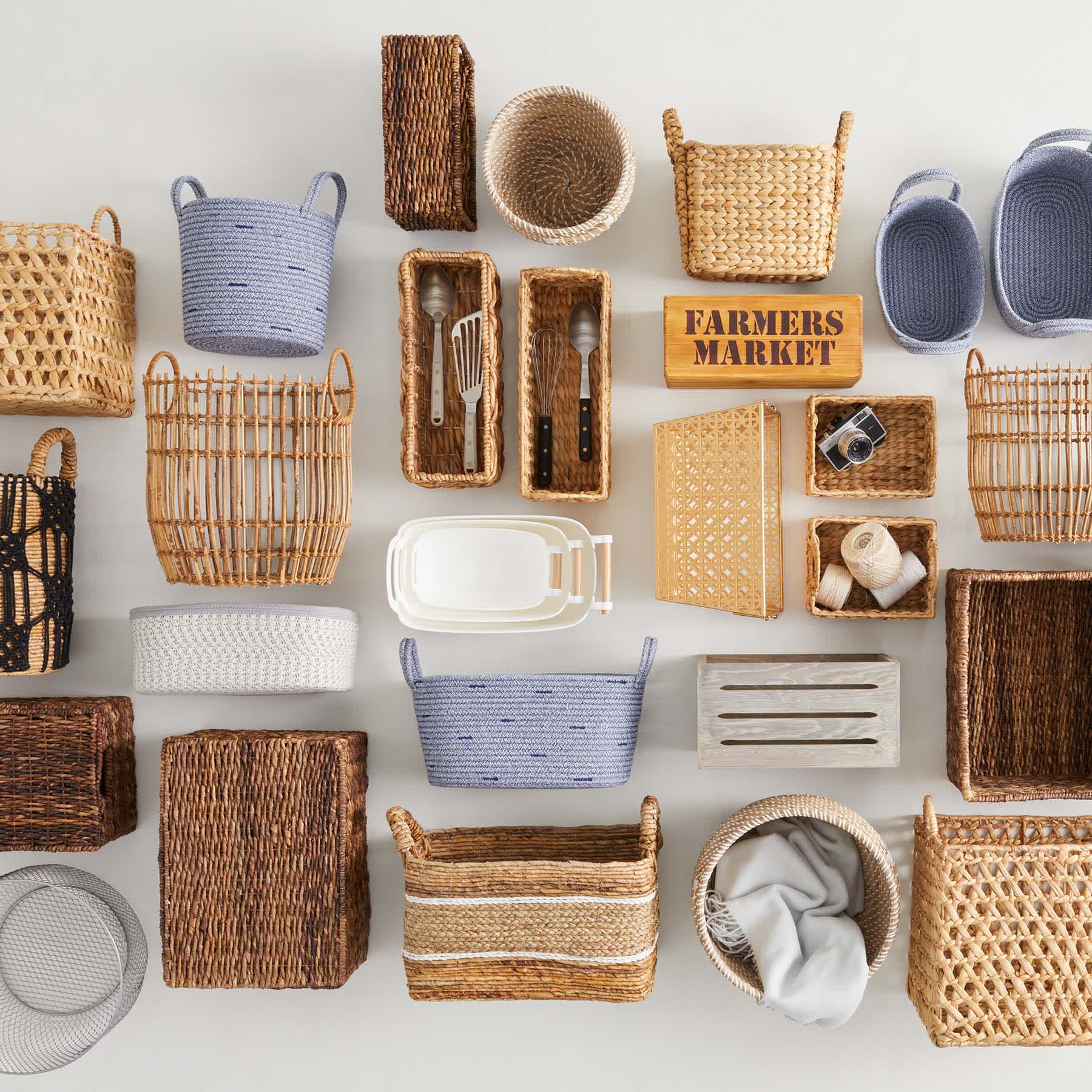 Seagrass Storage Basket, Small