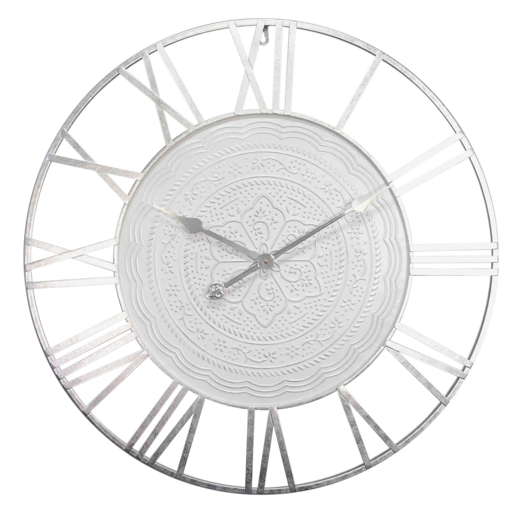 Found & Fable Metal Round Wall Clock, 24"