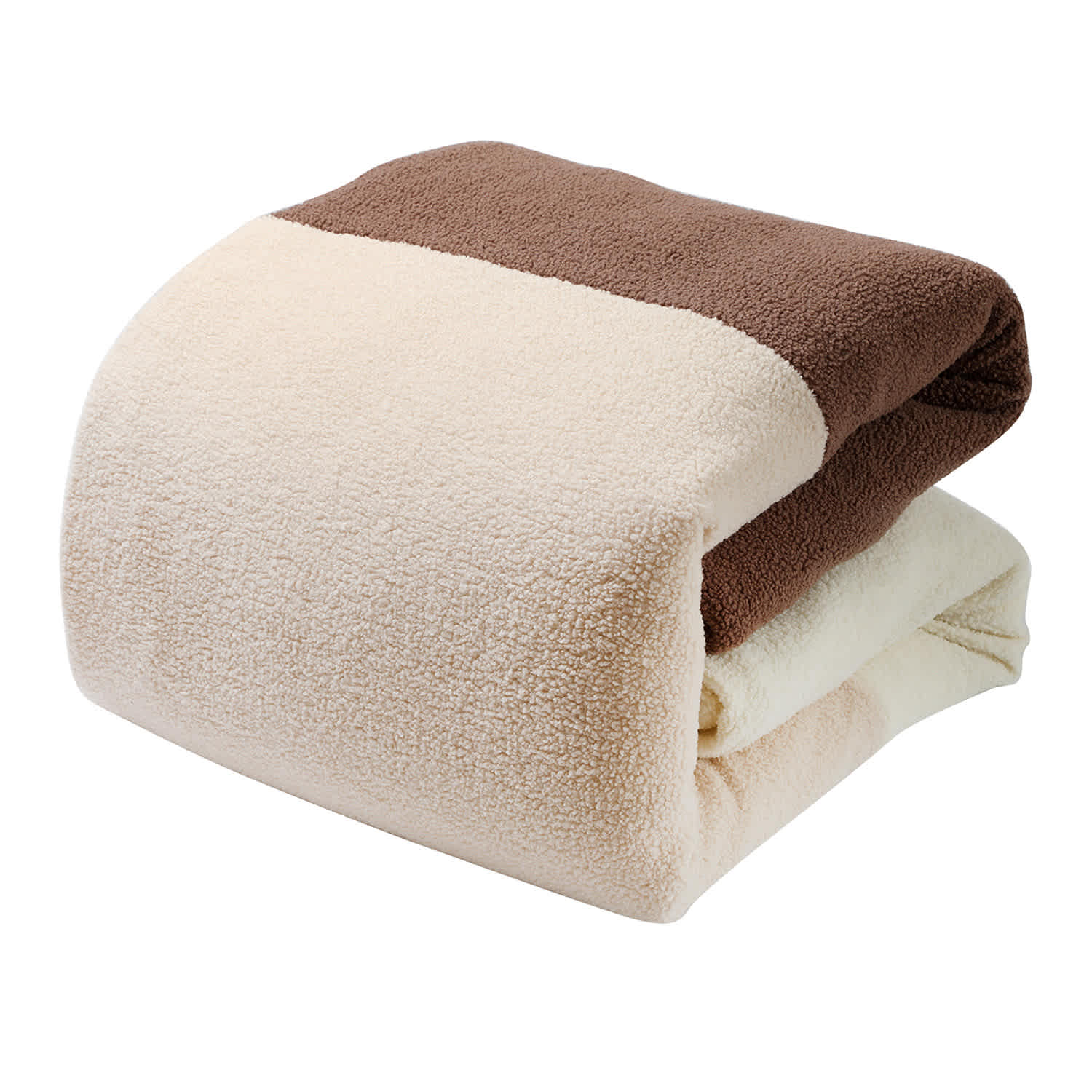 Crosby St. 5-Piece Colorblock Boucle Comforter Set, King