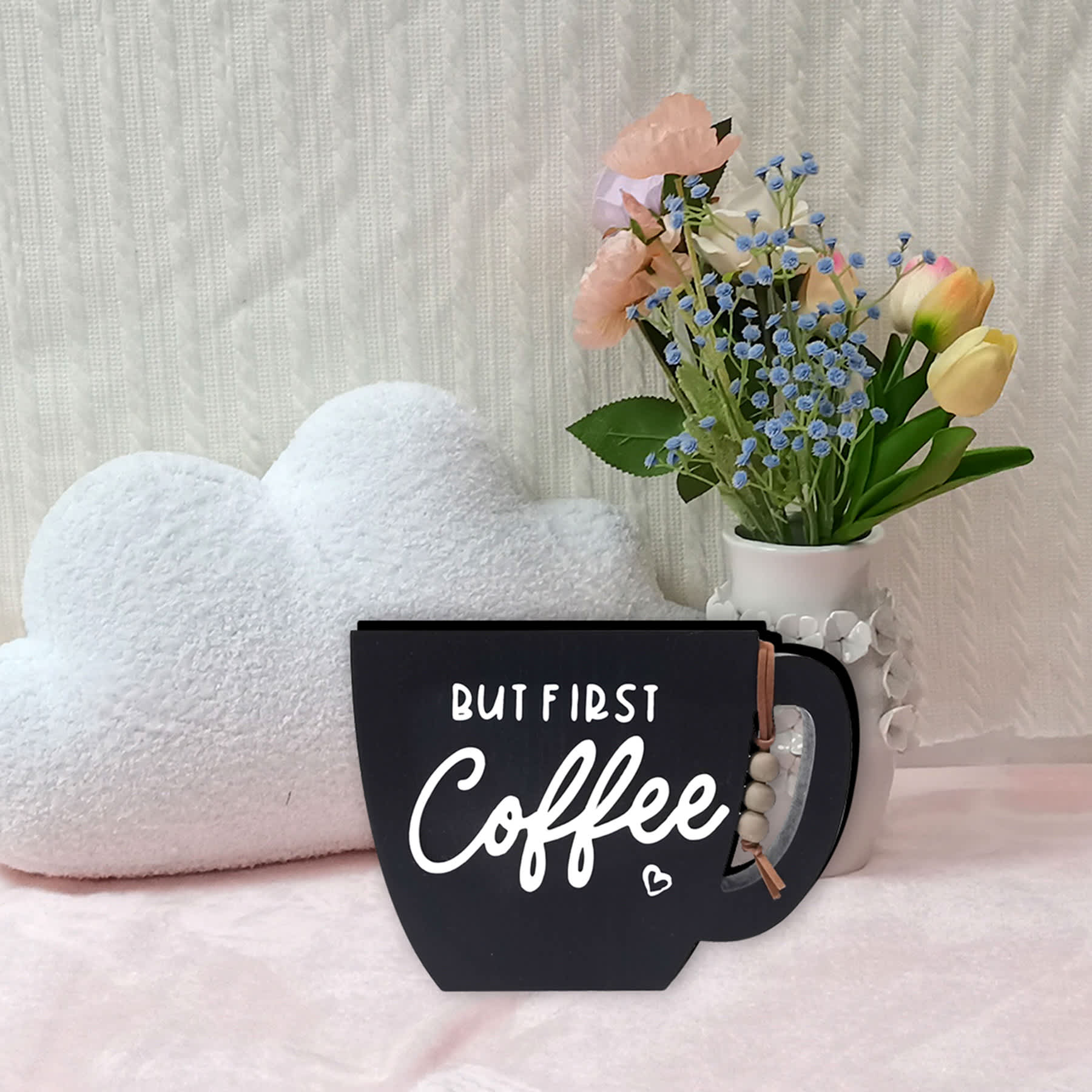 But First Coffee Plaque, 7x5