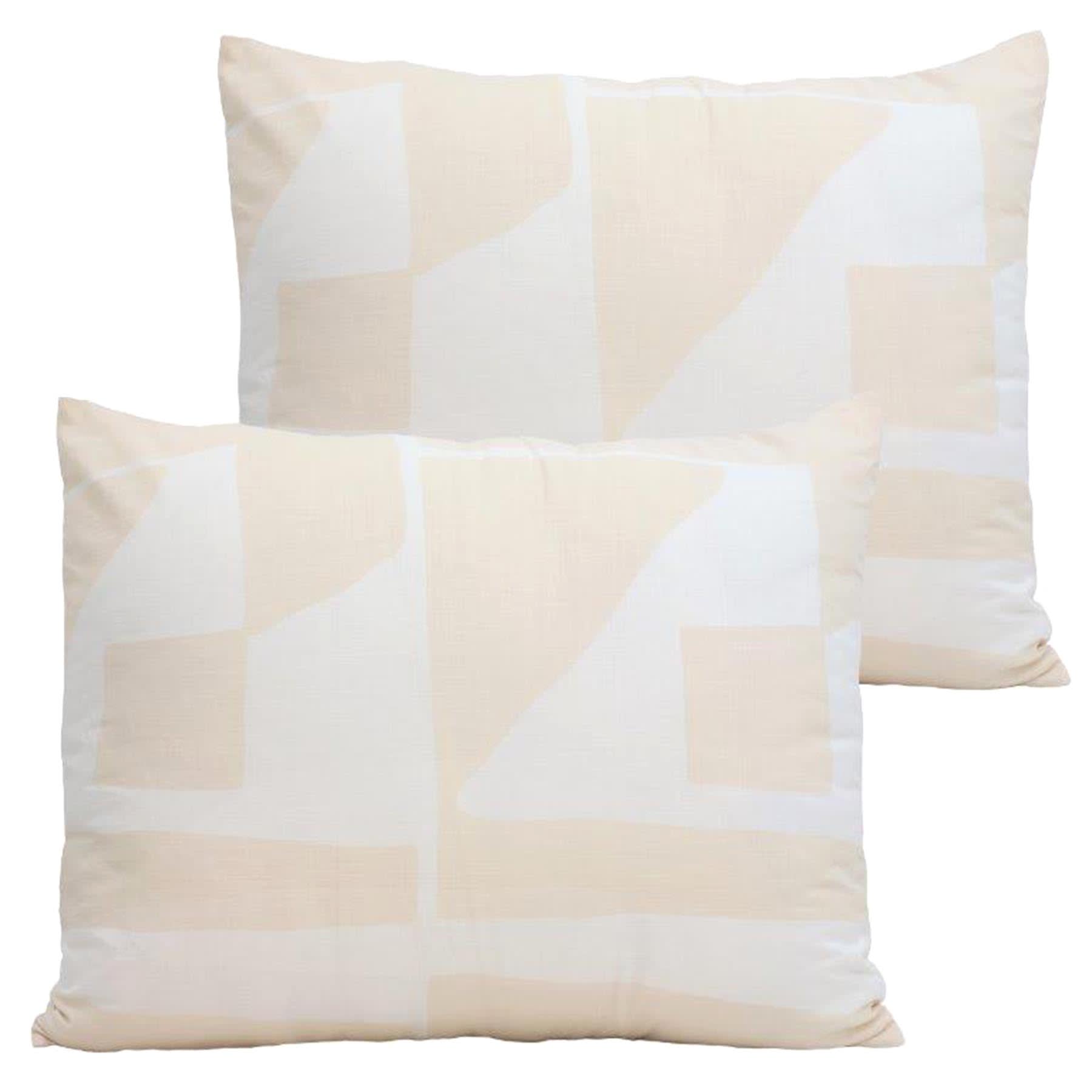 Crosby St. 3-Piece Neutral Abstract Printed Cotton Comforter Set, King
