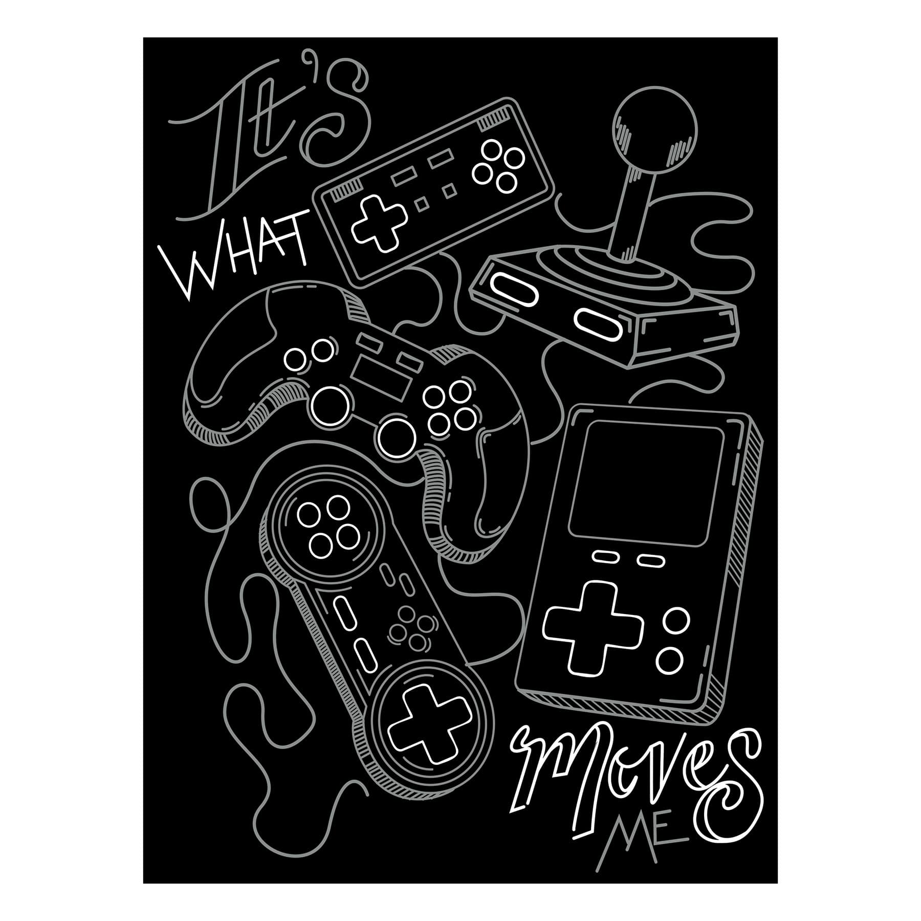 What Moves Me Canvas Wall Art, 12x16