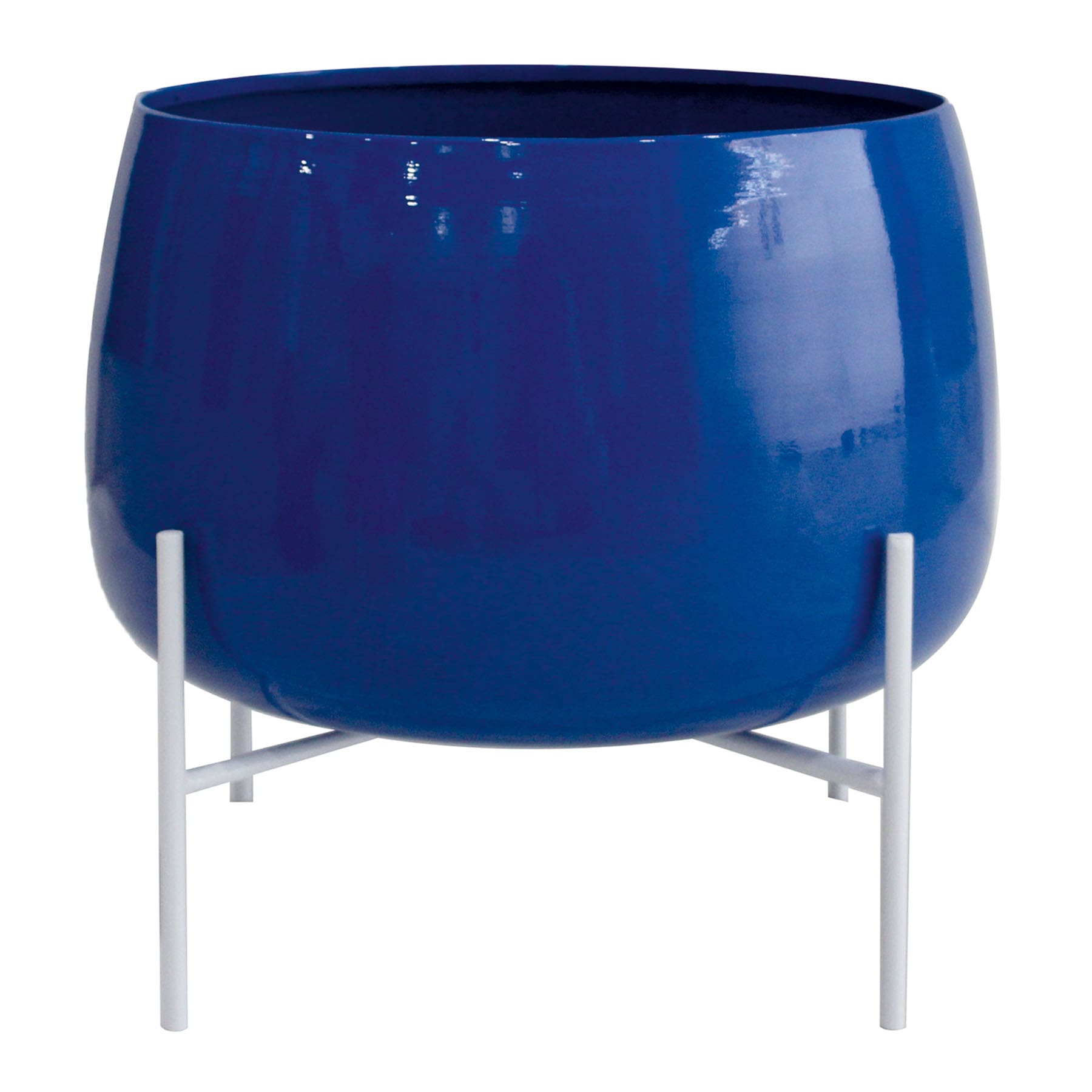 Sunny Club Blue Planter Stand, Large