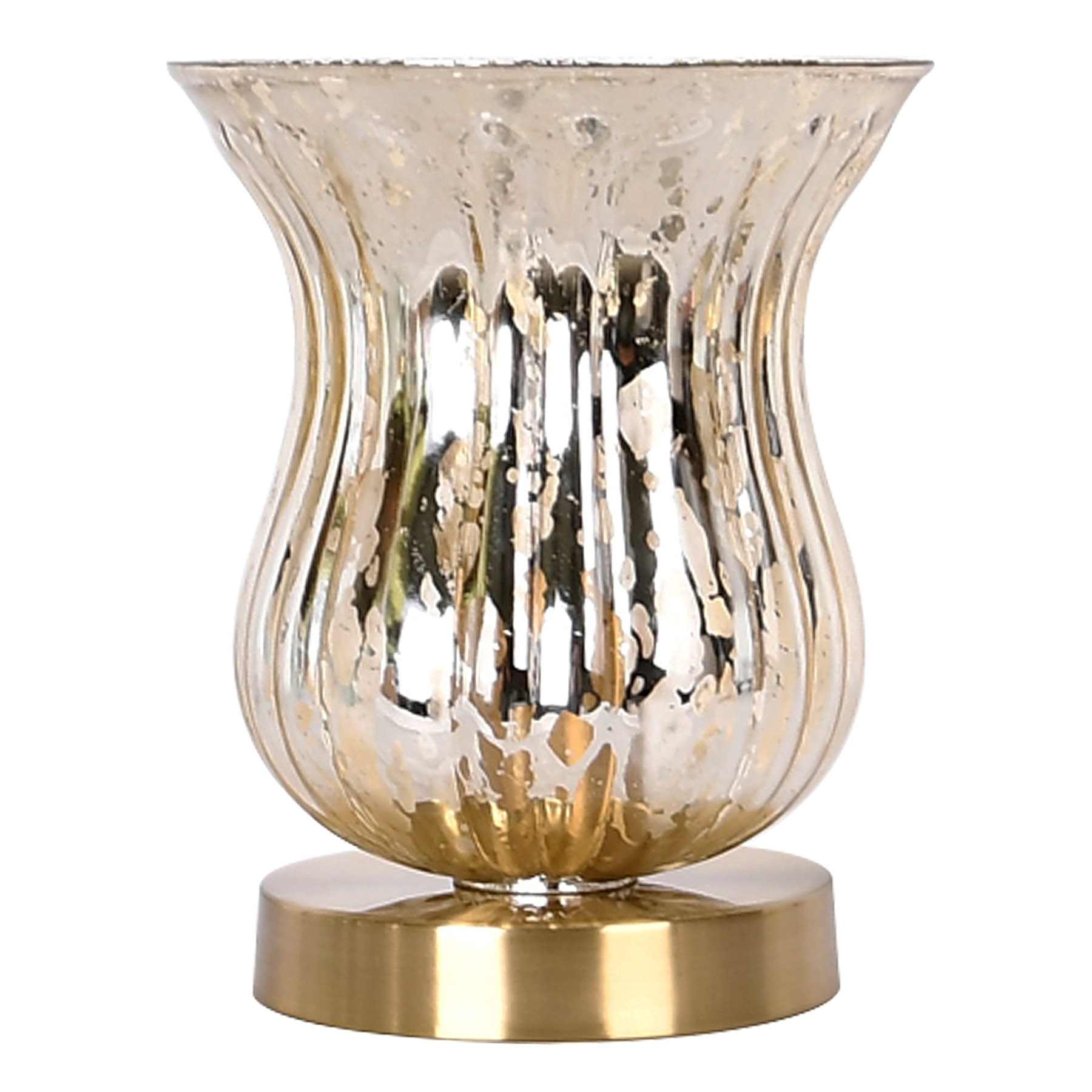 Providence Gold Mercury Glass Uplight, 8"
