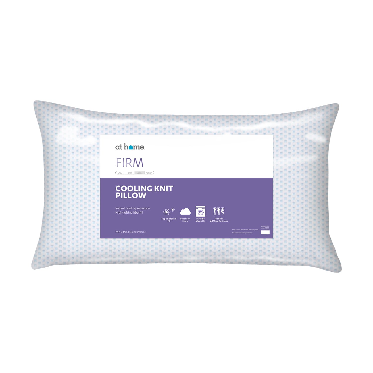 FIrm Chill Tech Cooling Knit Bed Pillow, Standard/Queen