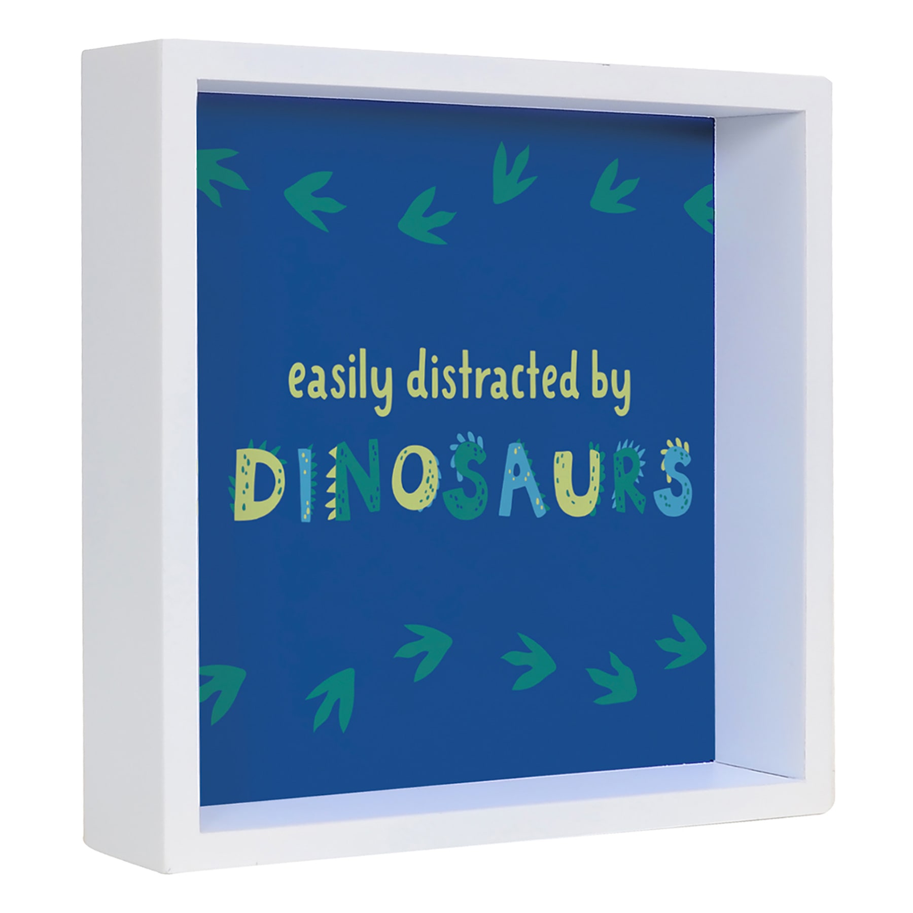 Tiny Dreamers Dinosaurs Block Sign, 10"