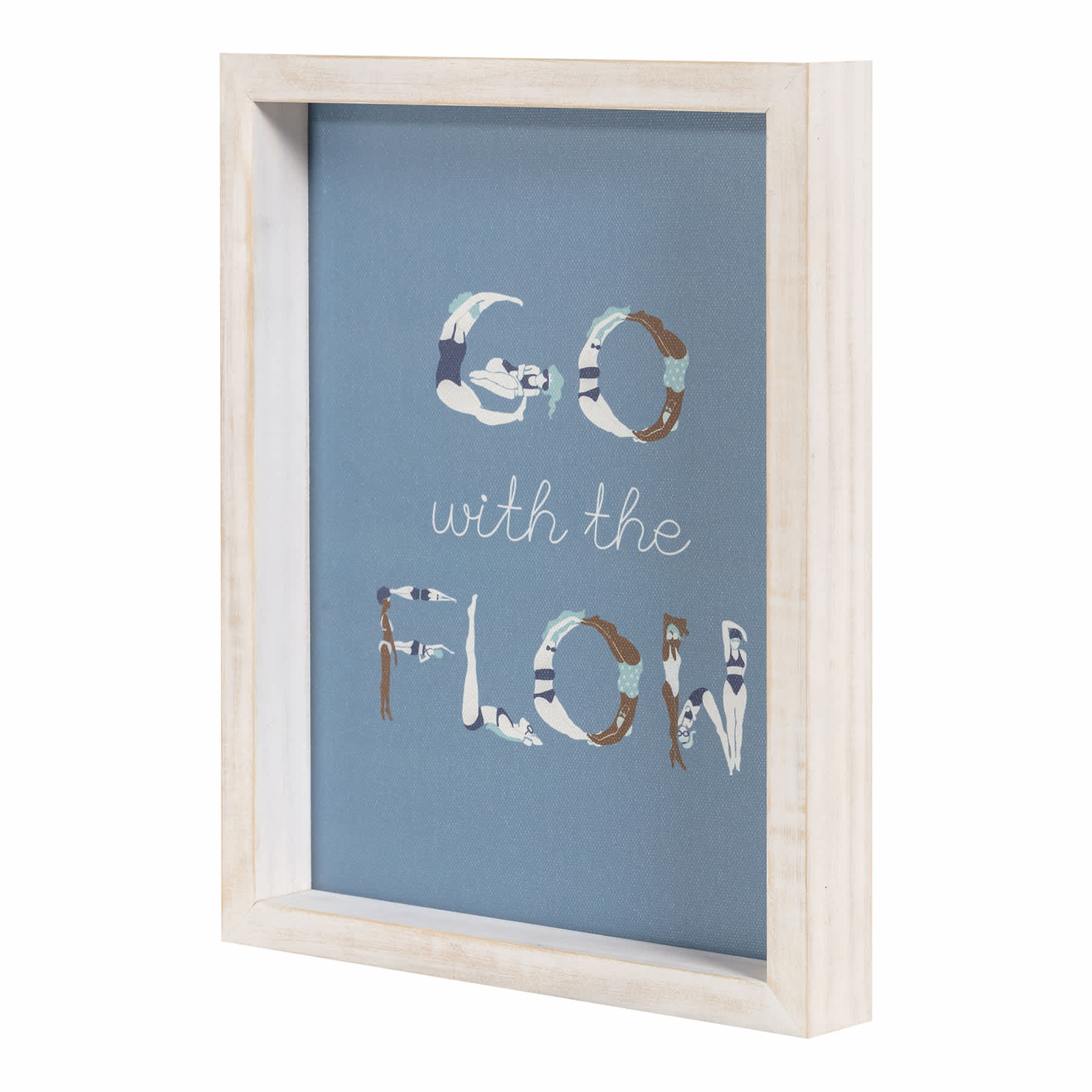 Ty Pennington Go With The Flow Wall Art, 6x10