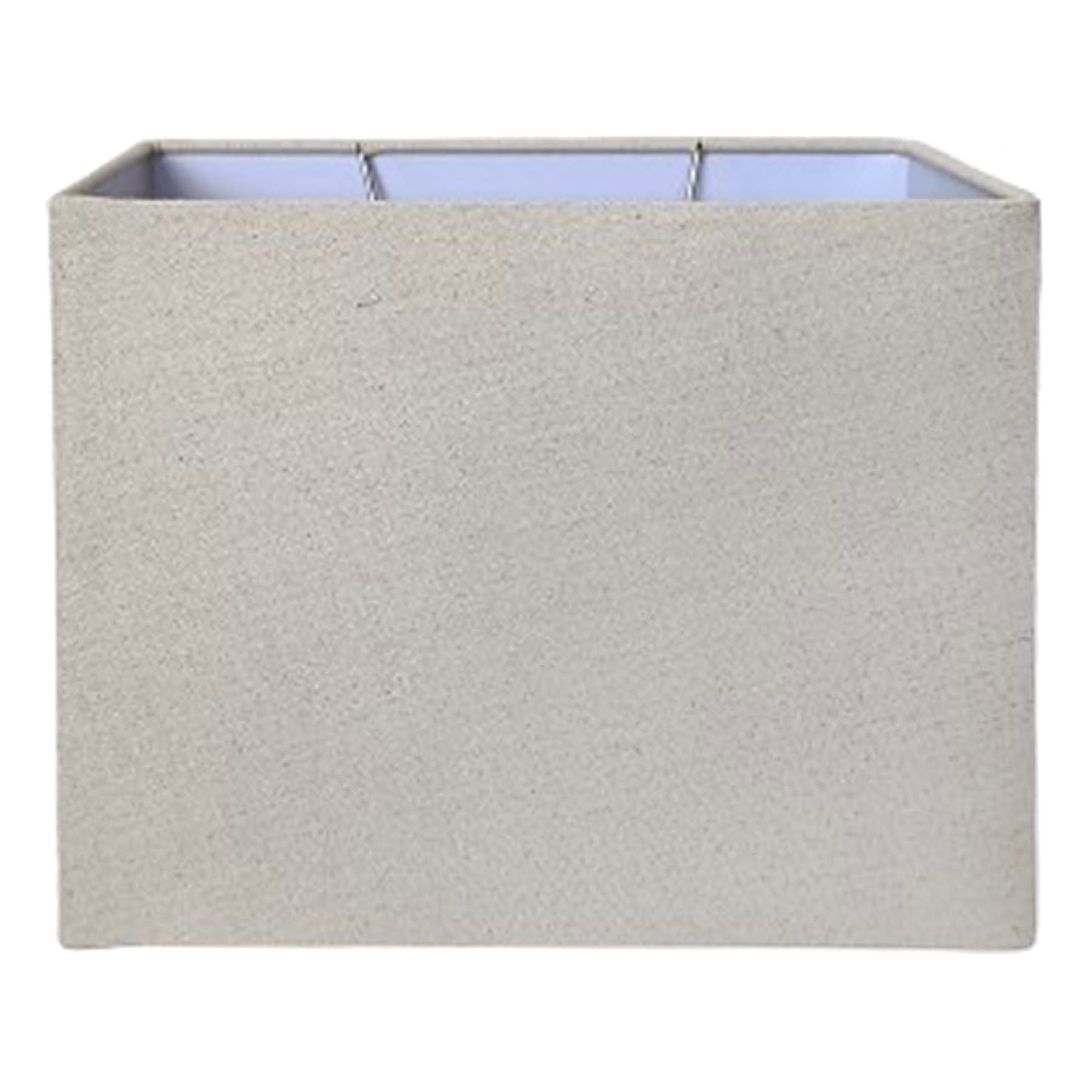 Tan Rectangle Medium Table Lamp Shade, 11x12x9