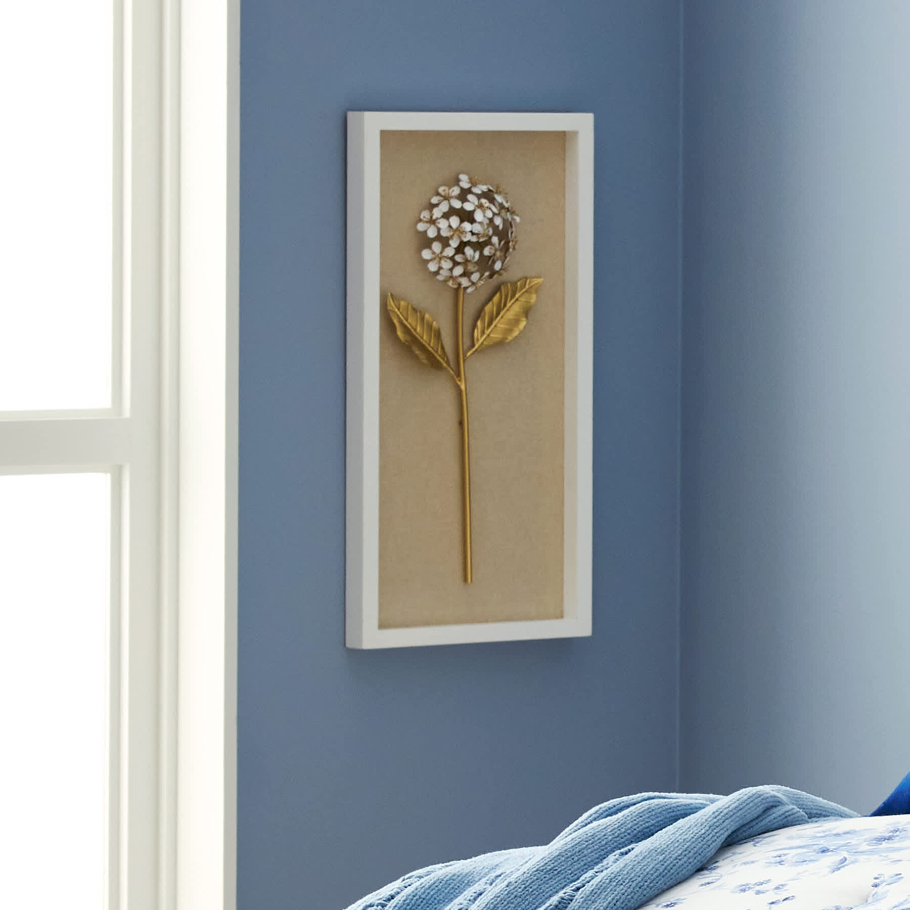 Providence Framed Floral Wall Art, 12x23