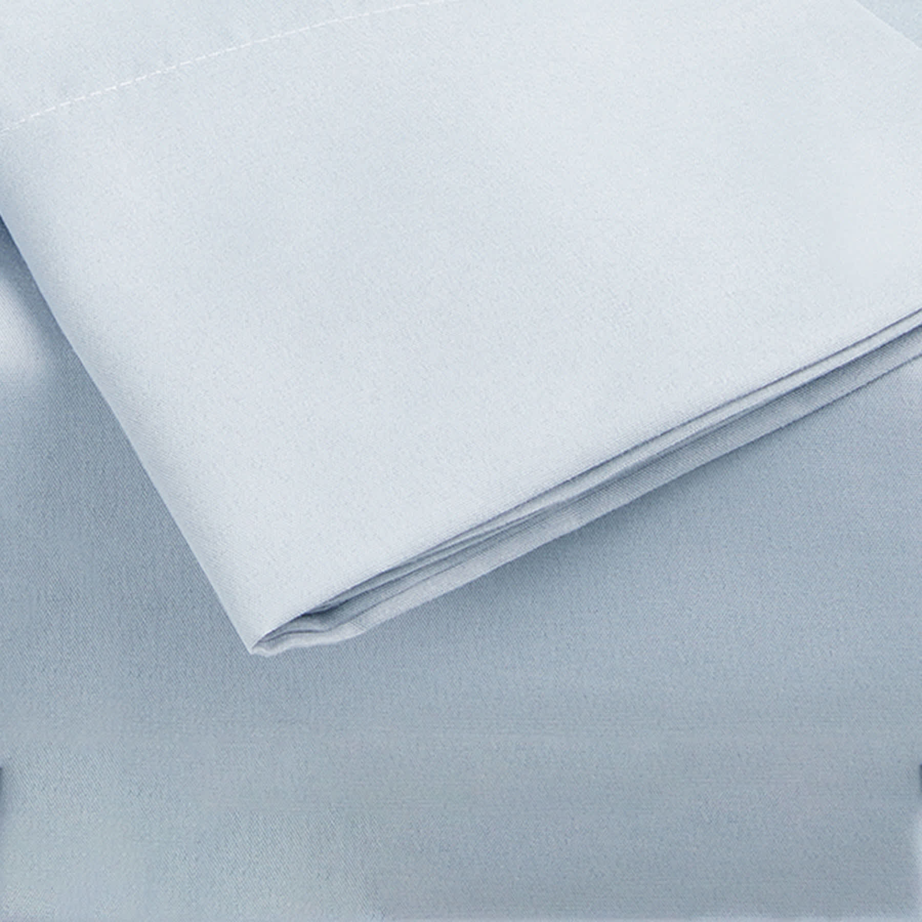 4-Piece Light Blue Microfiber Essential Sheet Set, King