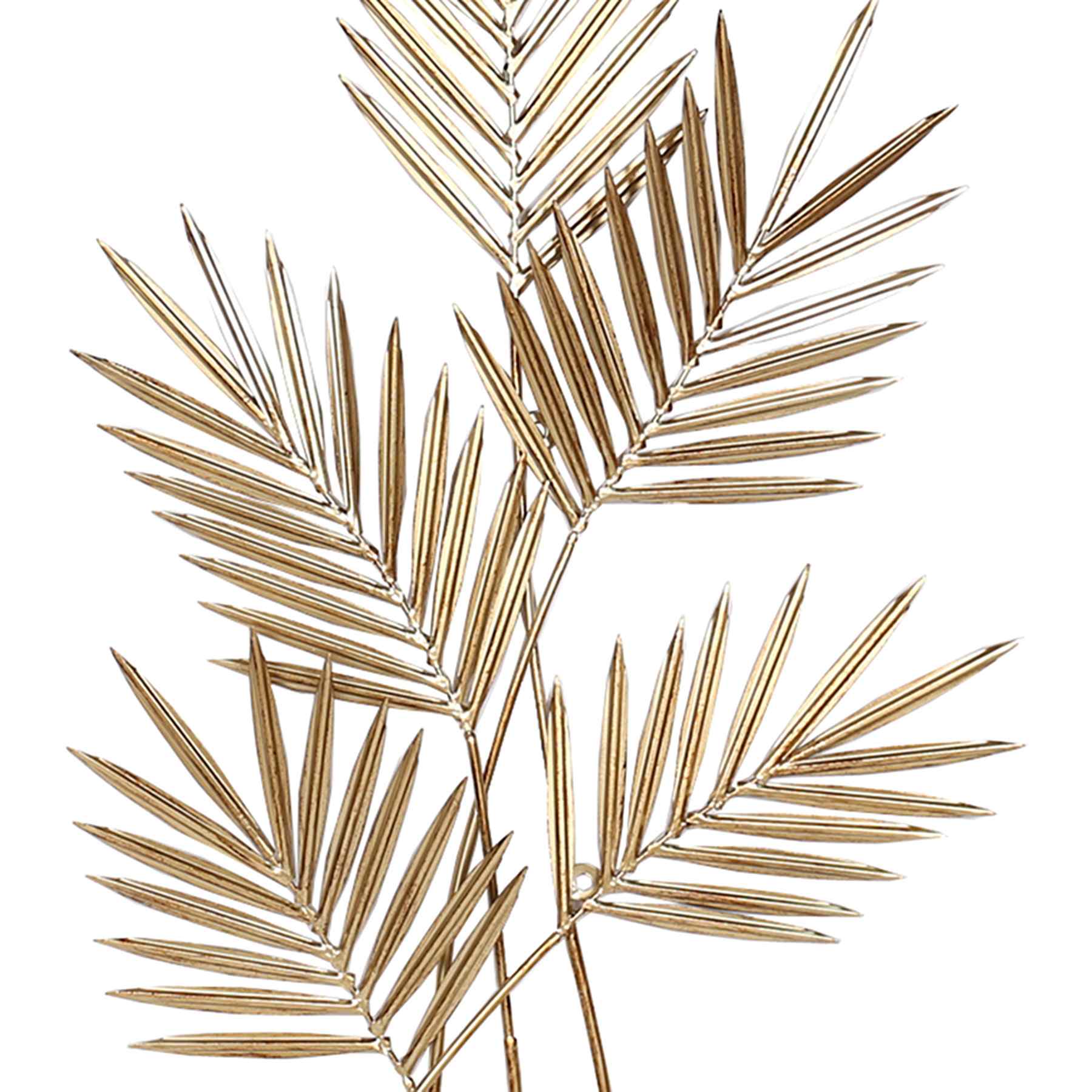 Metallic Palm Wall Decor, 22x43