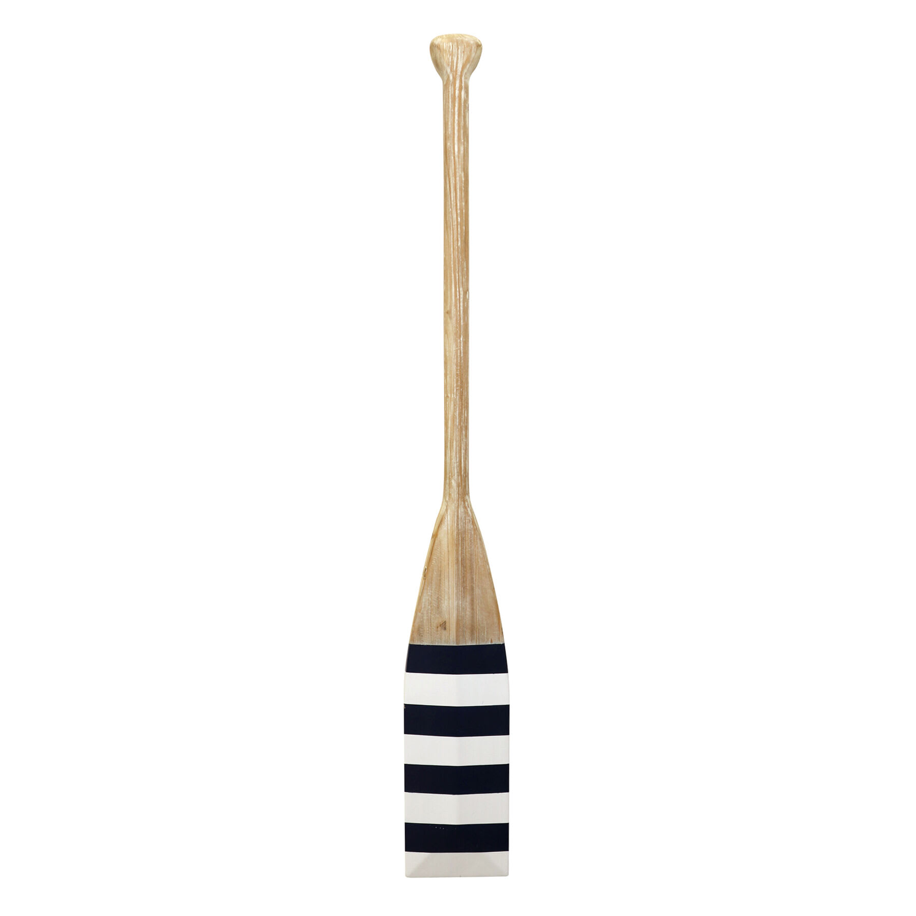 Striped Wooden Oar Wall Decor, 6x47