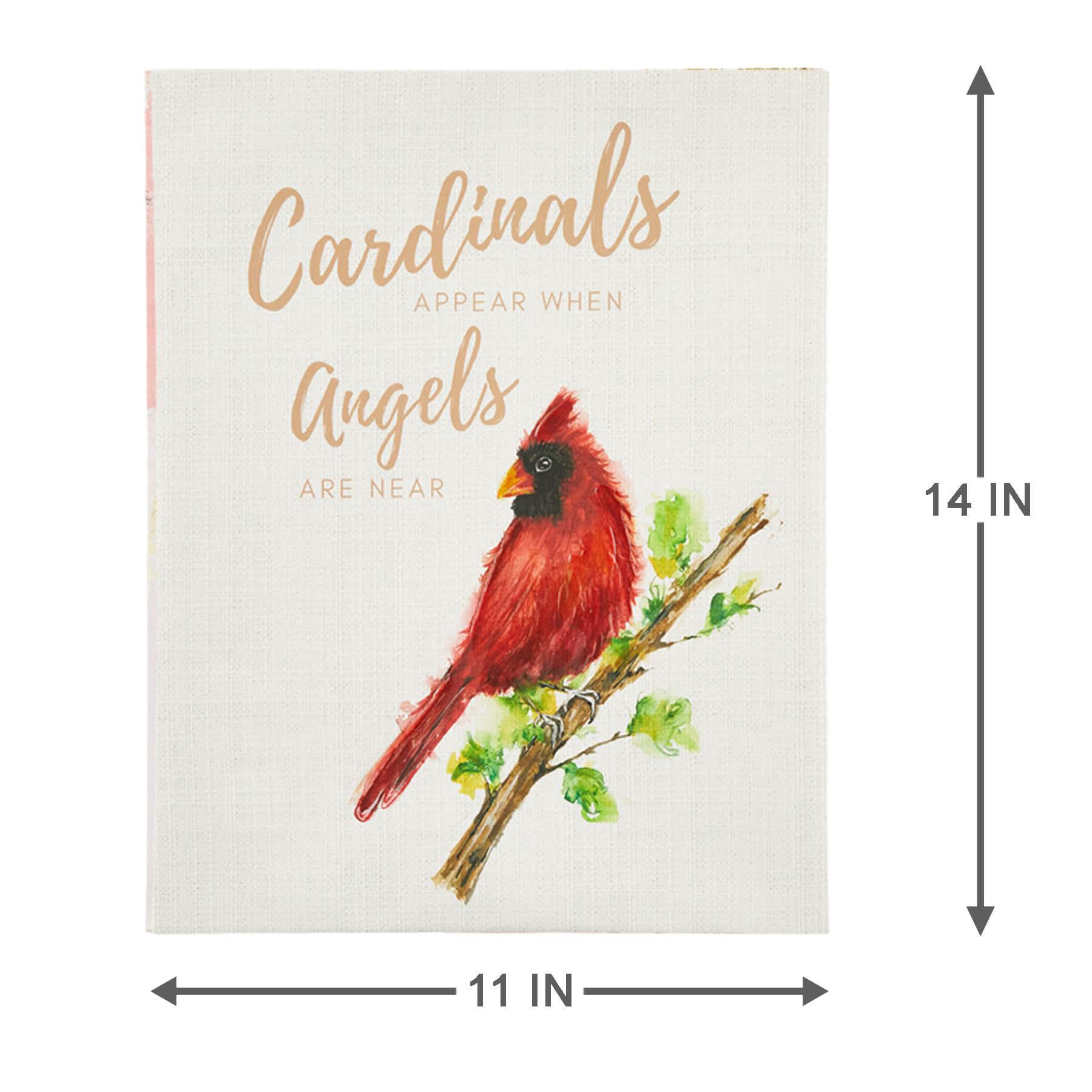 Red Cardinals Canvas Wall Art, 11x14