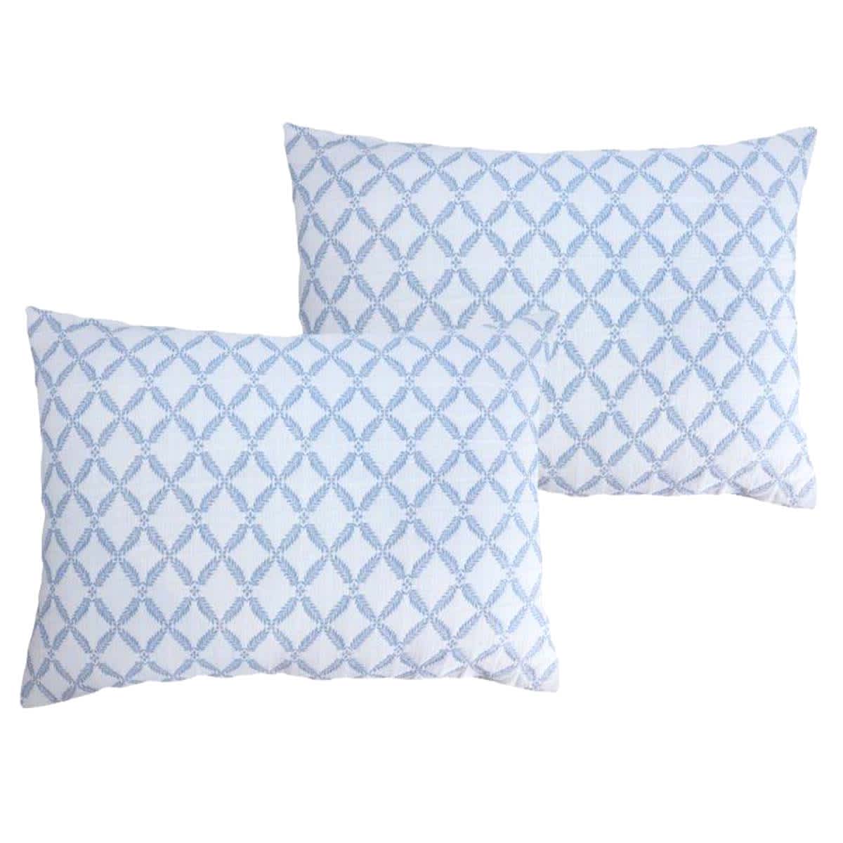 Providence 3-Piece Fern Trellis Matelasse Coverlet Set, Full/Queen