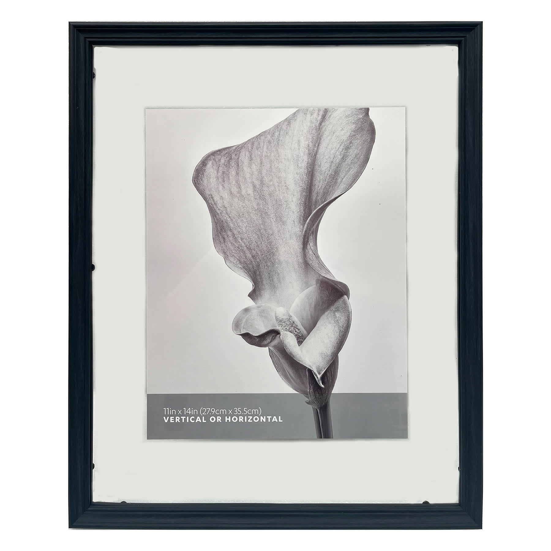Black Ornate Floating Wall Frame, 16x20