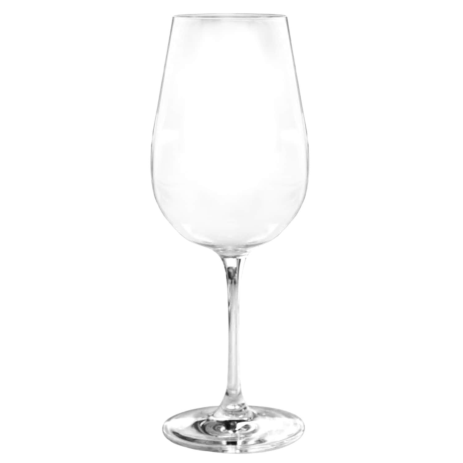 Set of 4 Crystal Wine Glasses, 19oz