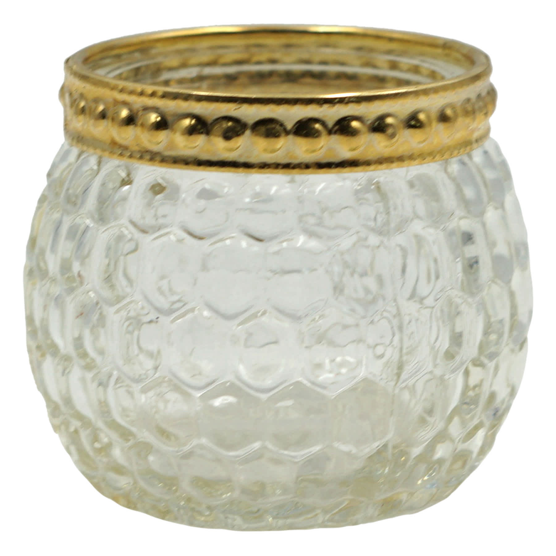 Clear Glass Votive Candle Holder, 2"