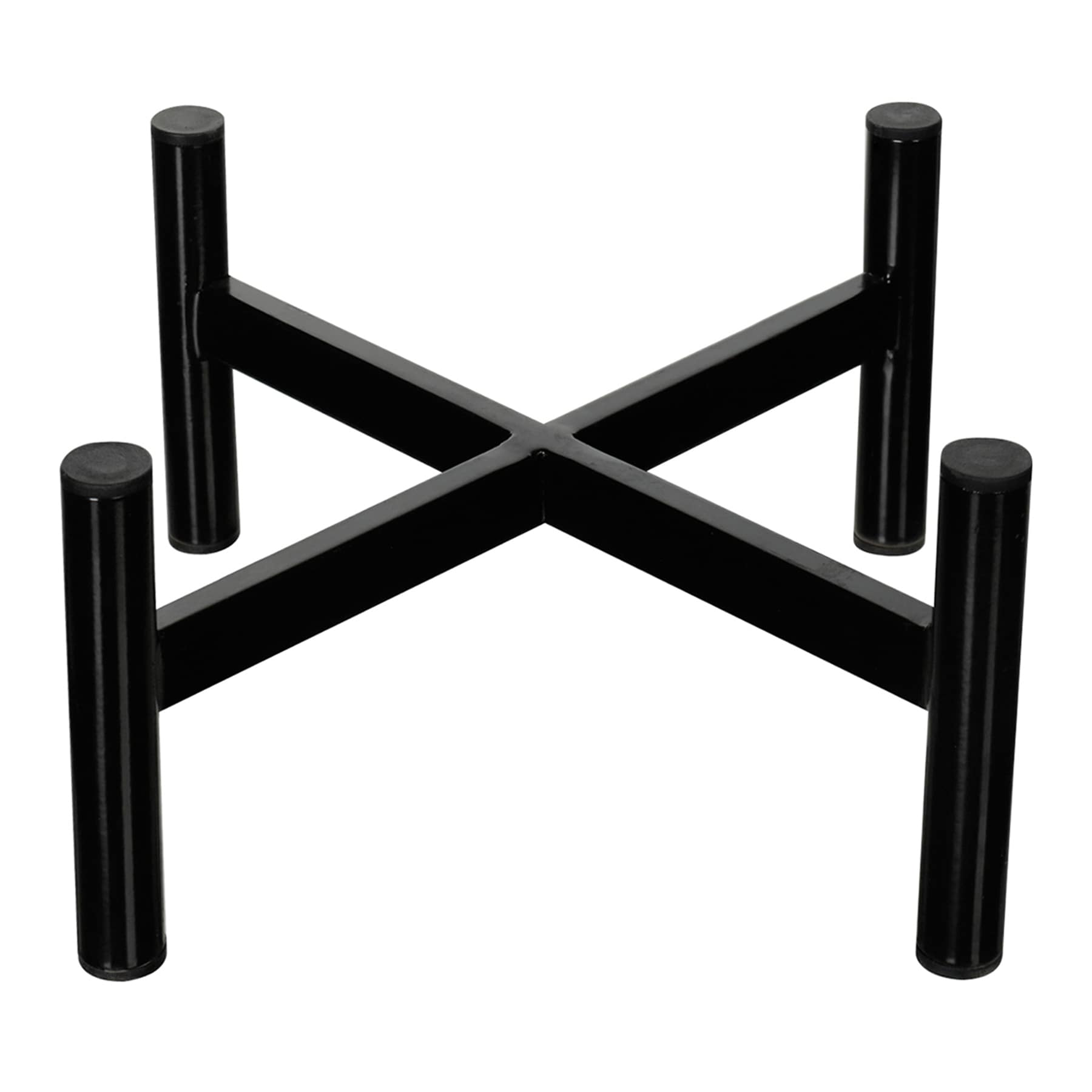 Black Metal Plant Stand, Large
