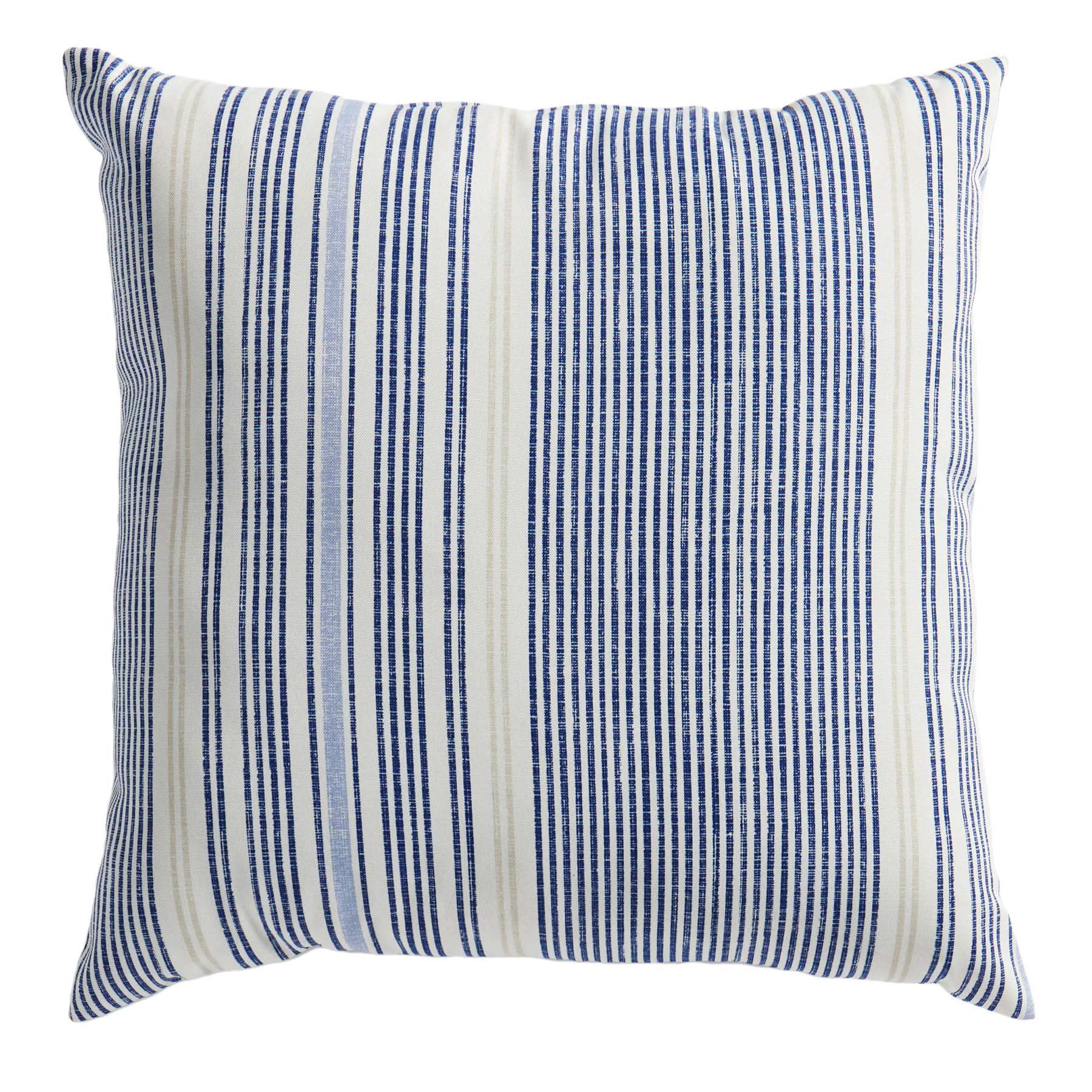 Calisto Pinstripe Oversized Square Outdoor Throw Pillow, 20"