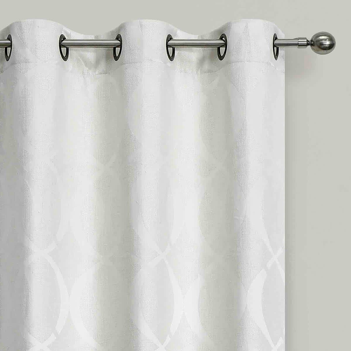Natural Blackout Grommet Curtain Panel, 84"