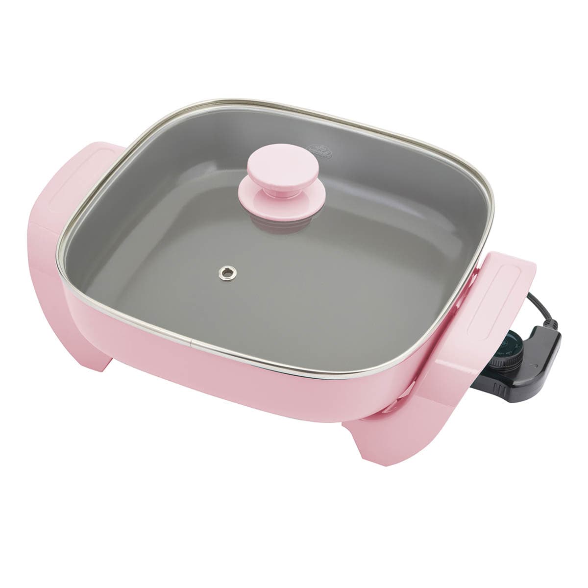 GreenLife Electric Skillet, Pink