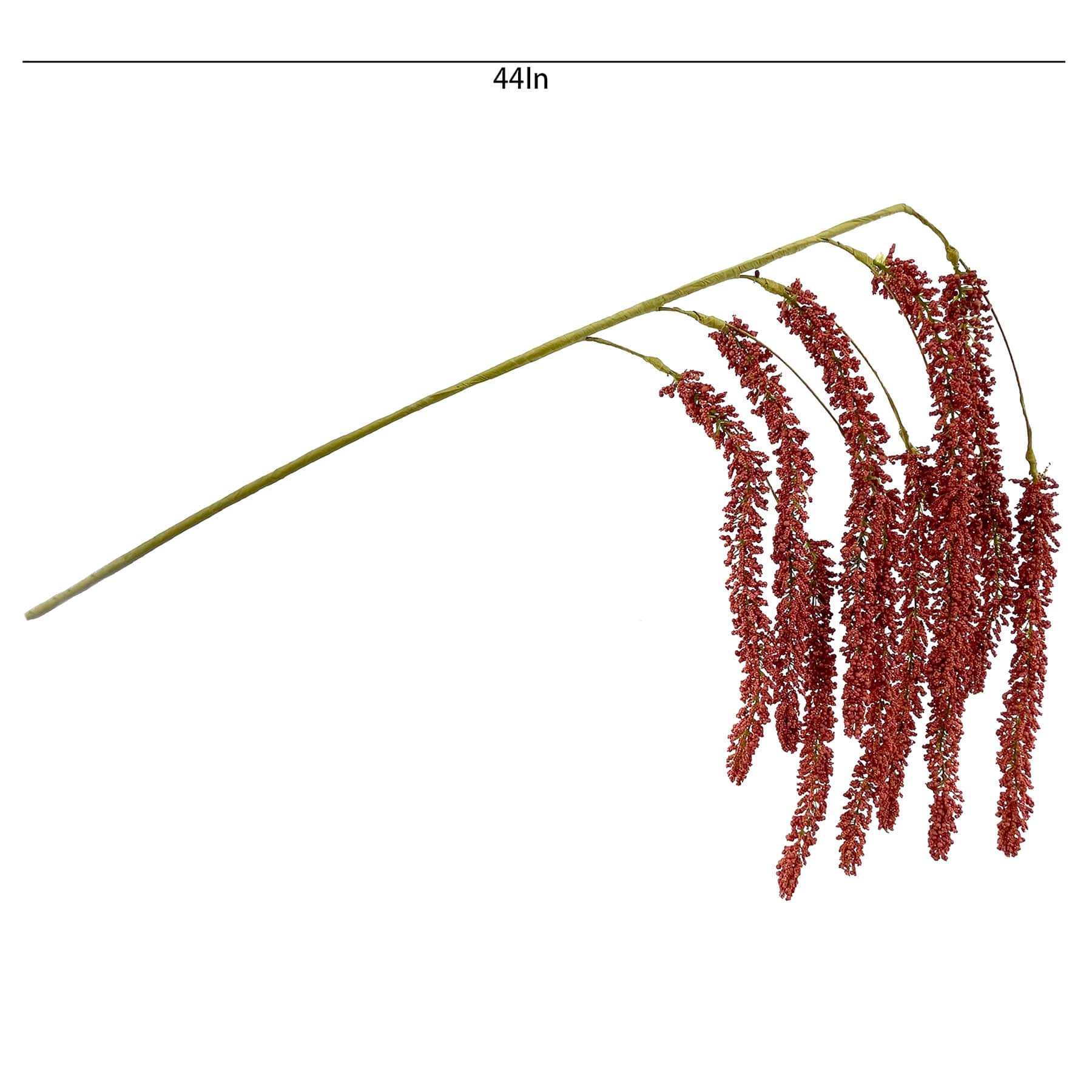 Orange Heather Hanging Stem, 44"