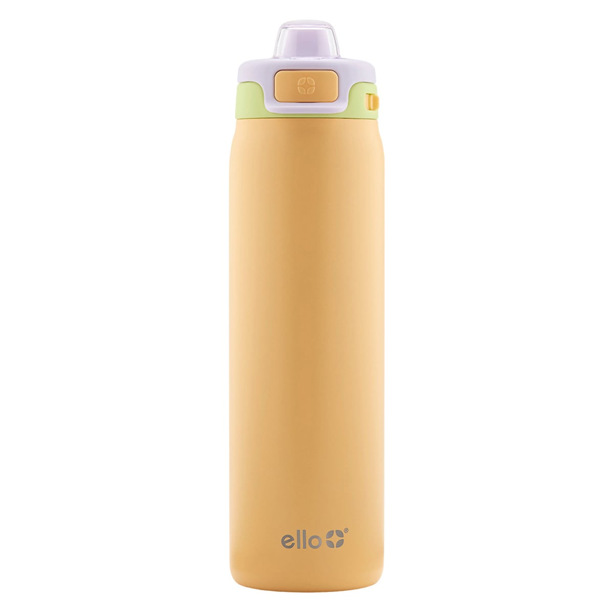 Ello Pop & Fill Sunset Meadow Stainless Steel Water Bottle, 22oz
