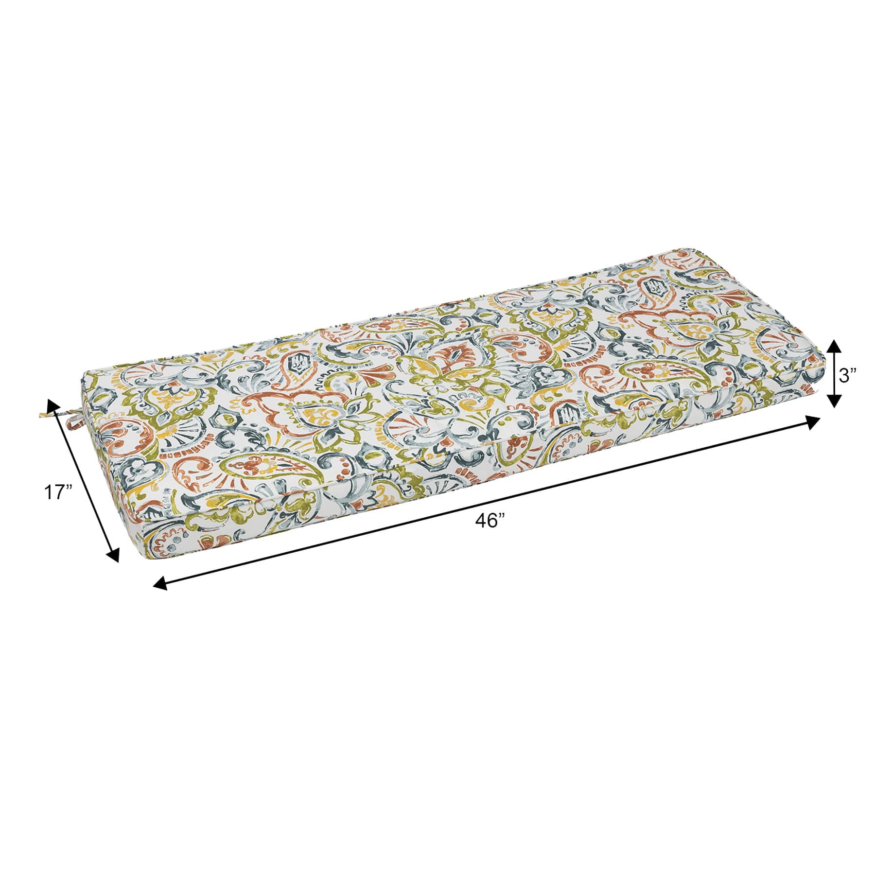 Malitta Billard Outdoor Bench Cushion