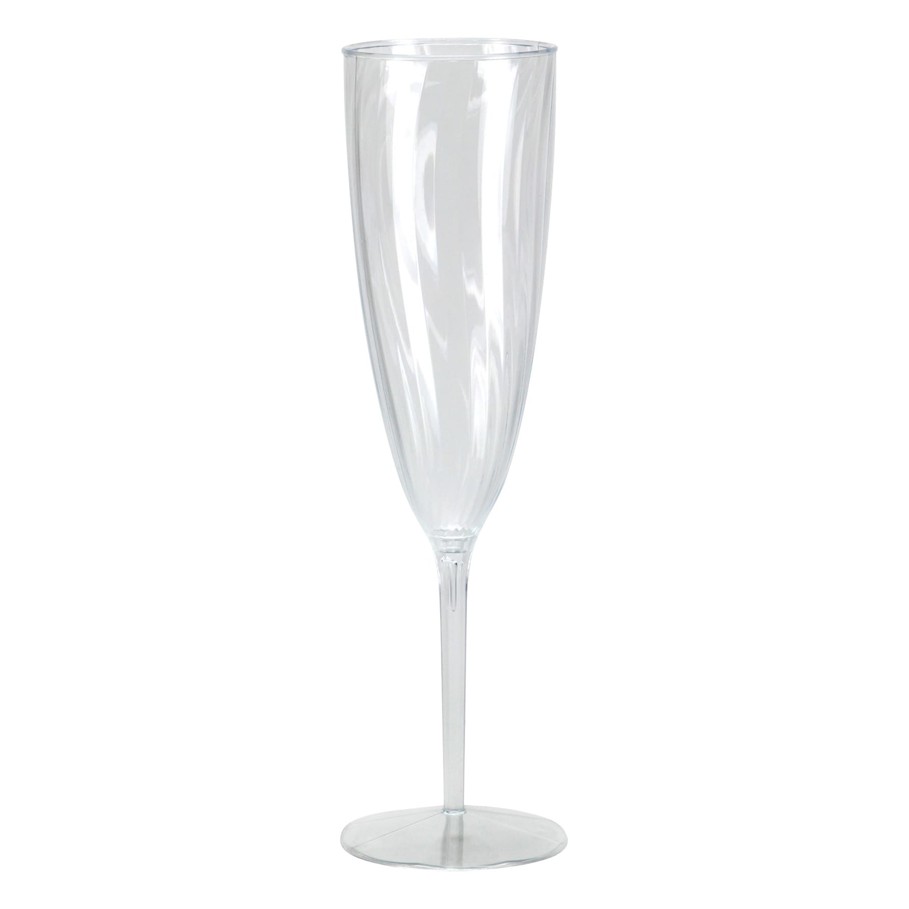 8-Count Clear Champagne Flute, 6oz