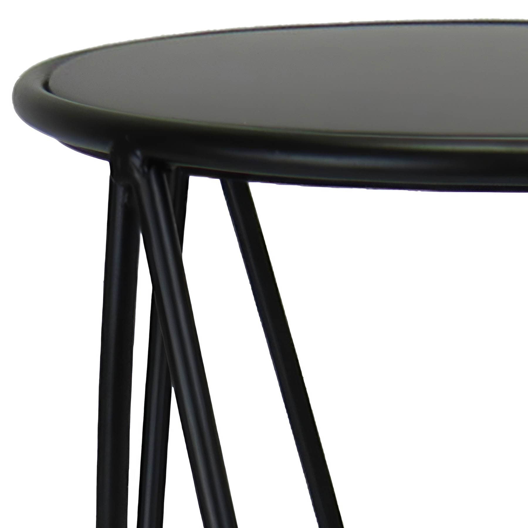 Providence Black Metal Plant Stand, Large