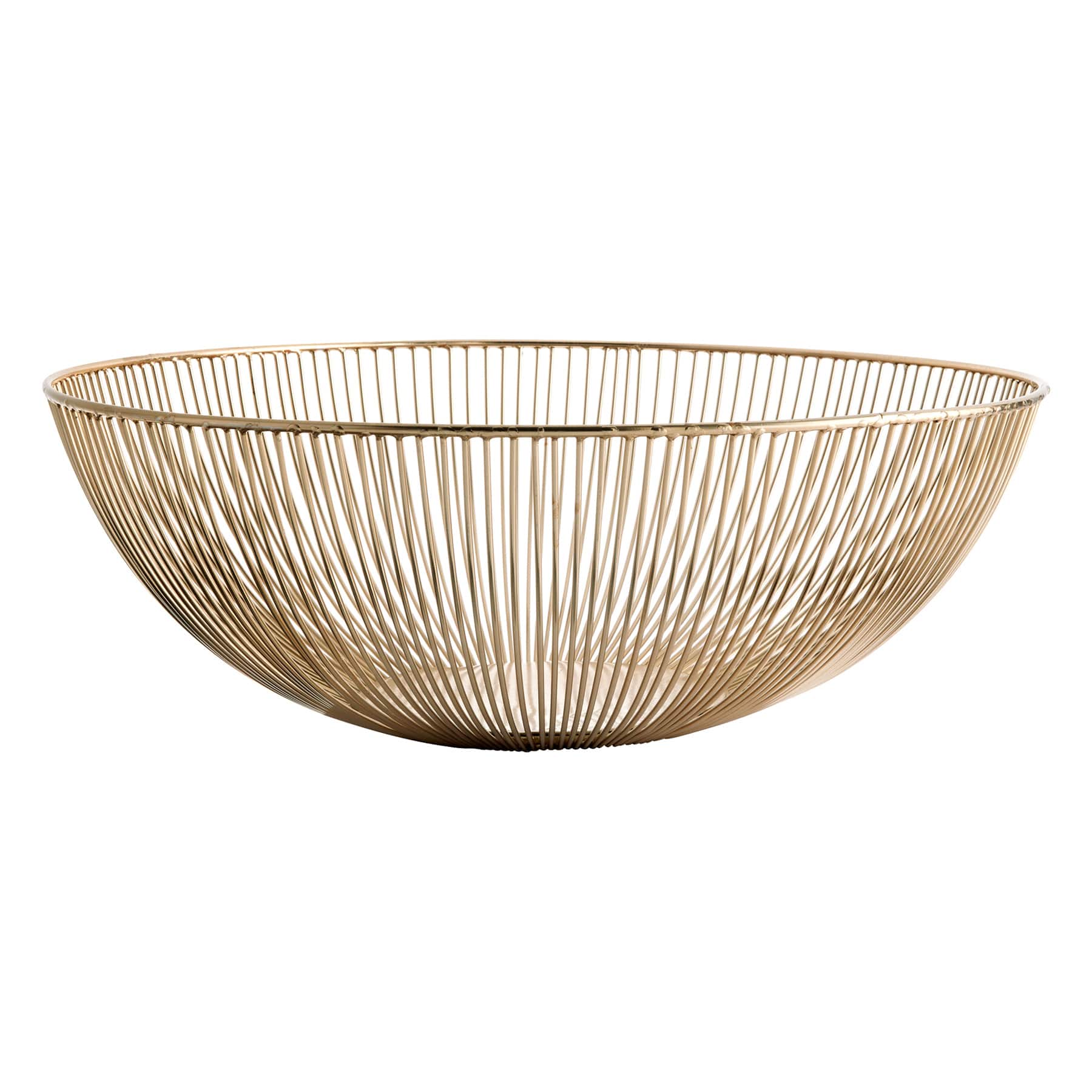 Tracey Boyd Gold Wire Decorative Bowl, 18"
