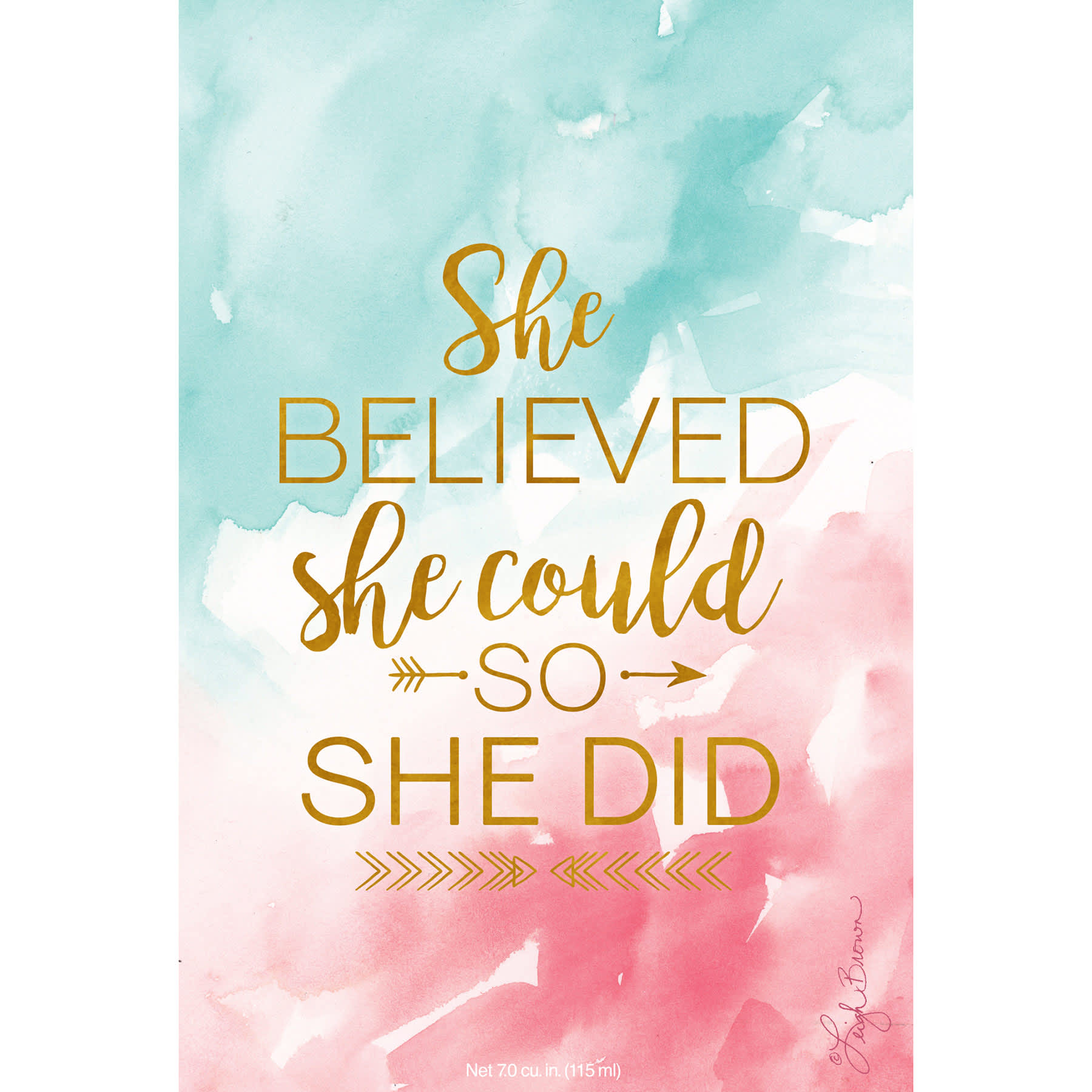 3-Pack She Believed She Could Scented Sachet
