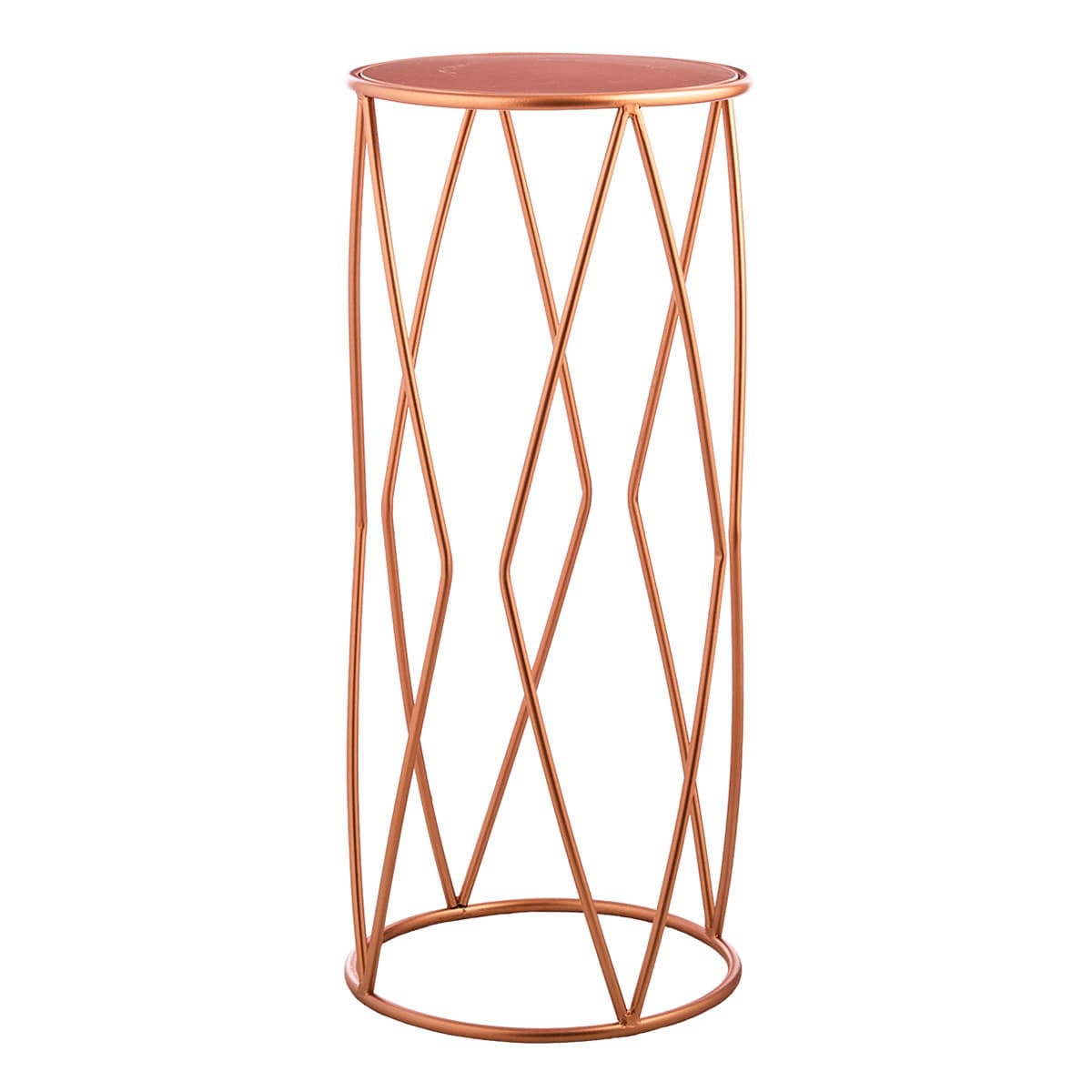 Providence Copper Metal Plant Stand, Large