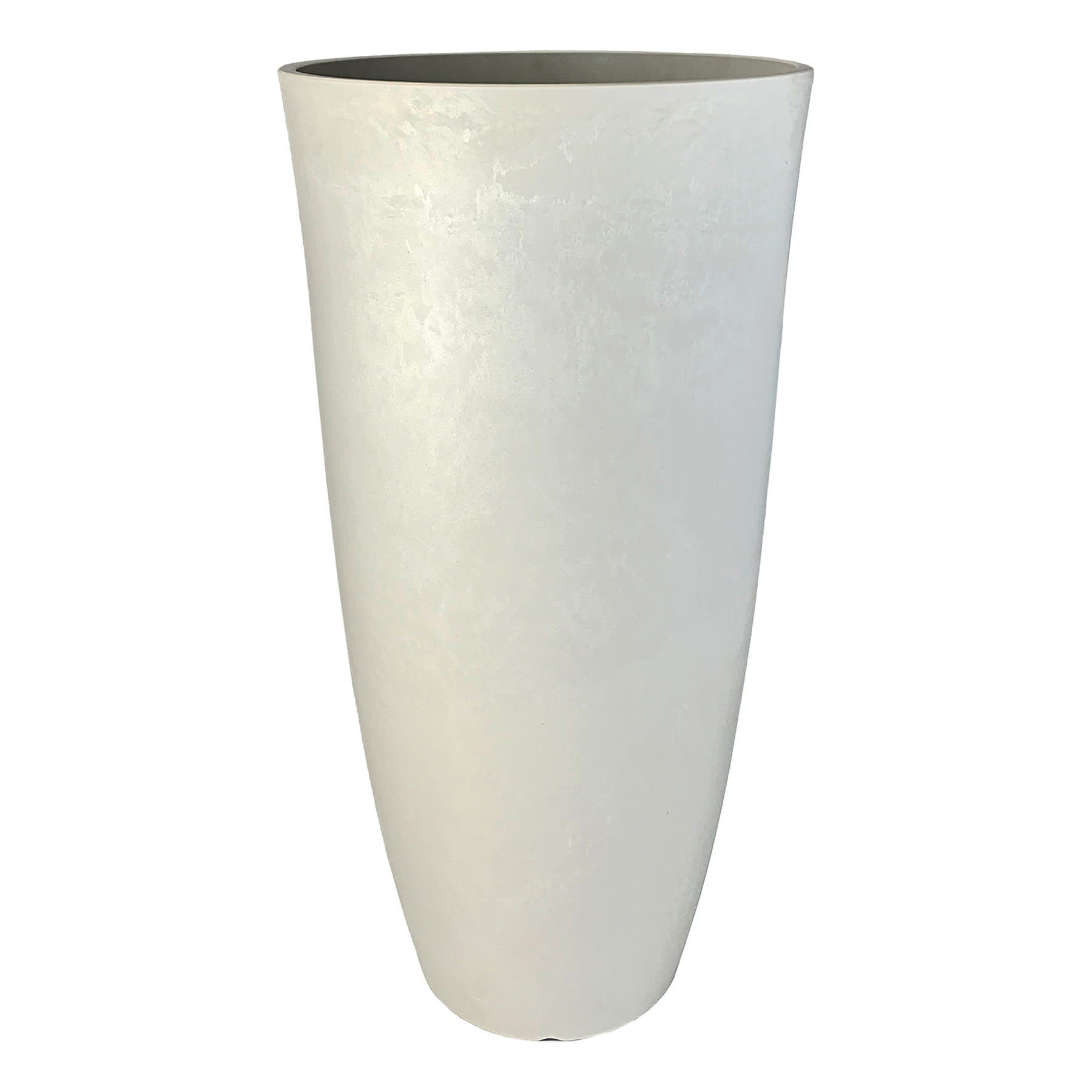 Grey Marble Swirl Outdoor Planter, 14"
