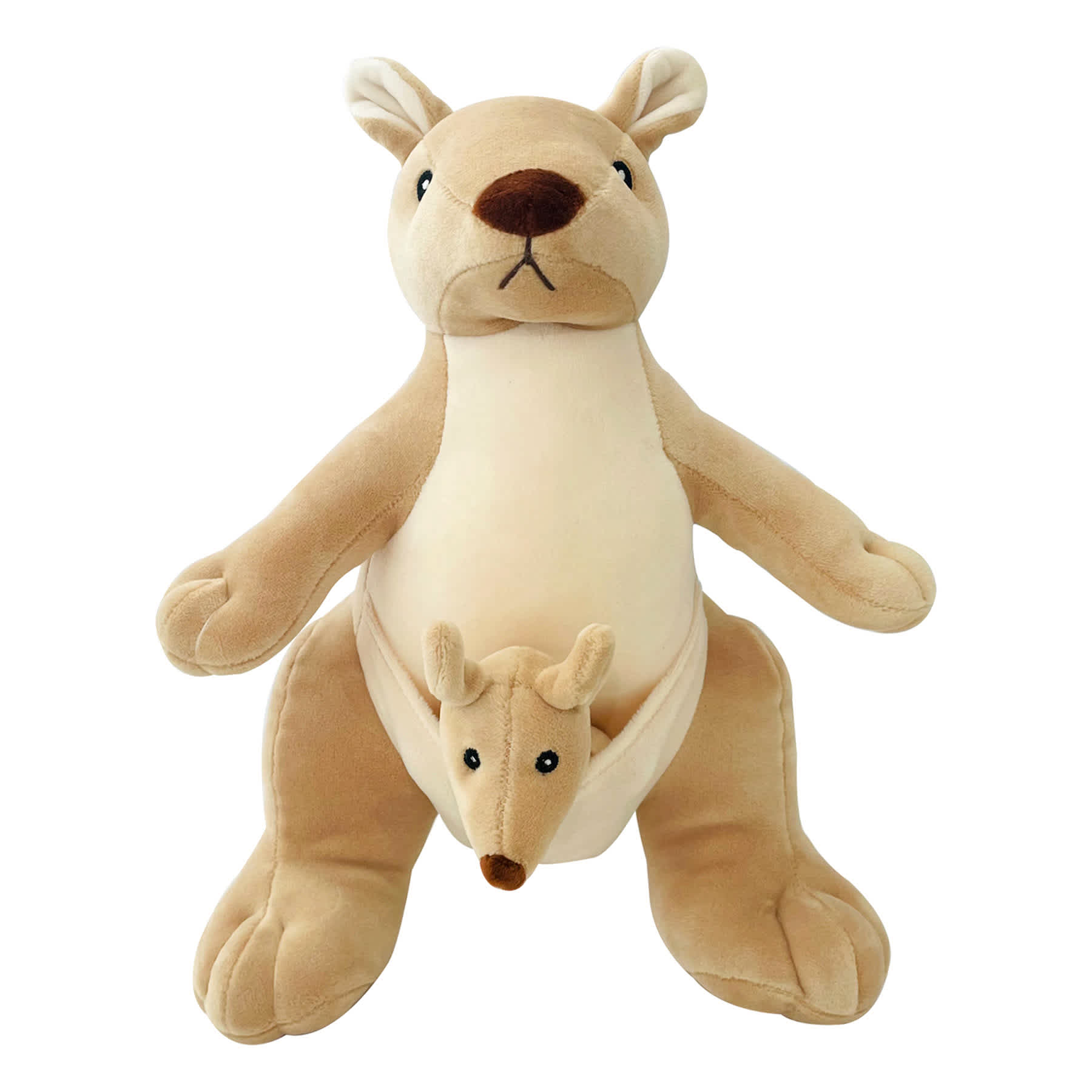 Tiny Dreamers Kangaroo Shaped Plush Pillow, 8x12