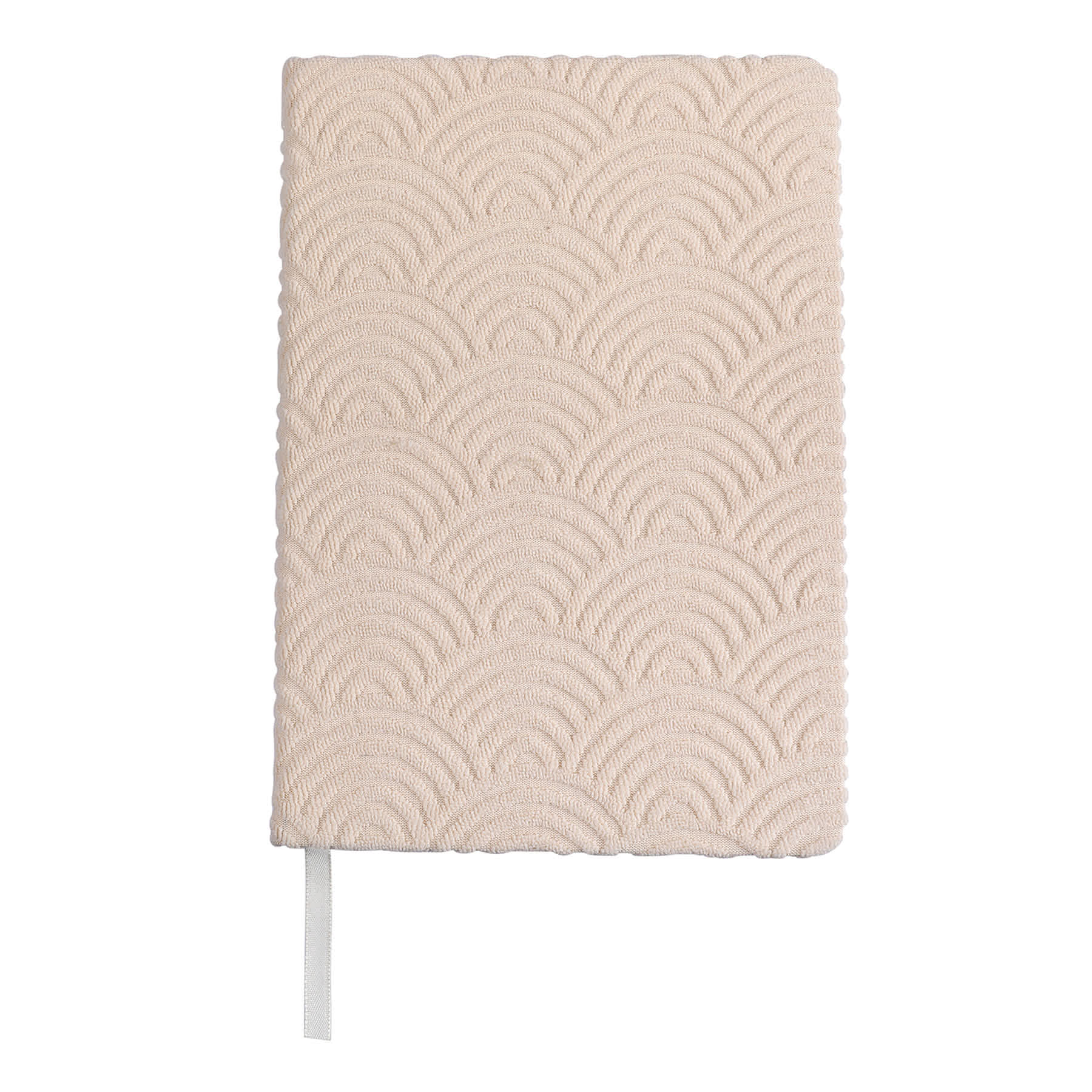 Fabric Journal Cream- White Smoke