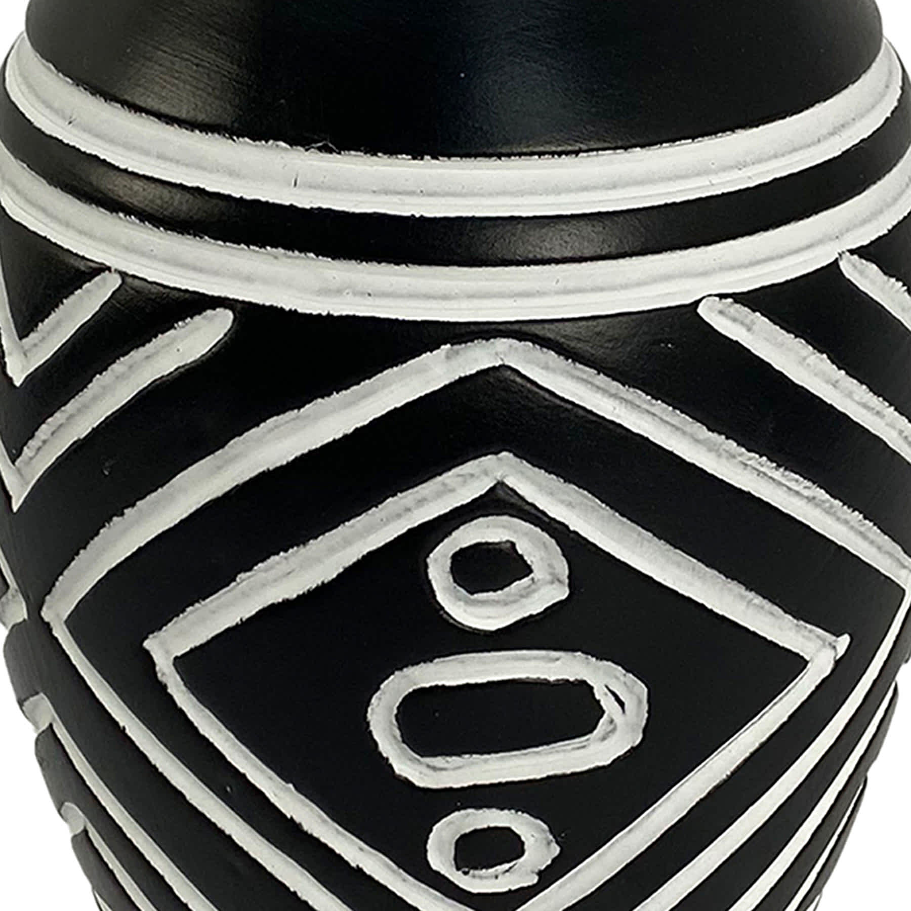 Tracey Boyd Black and White Ceramic Vase, 9"