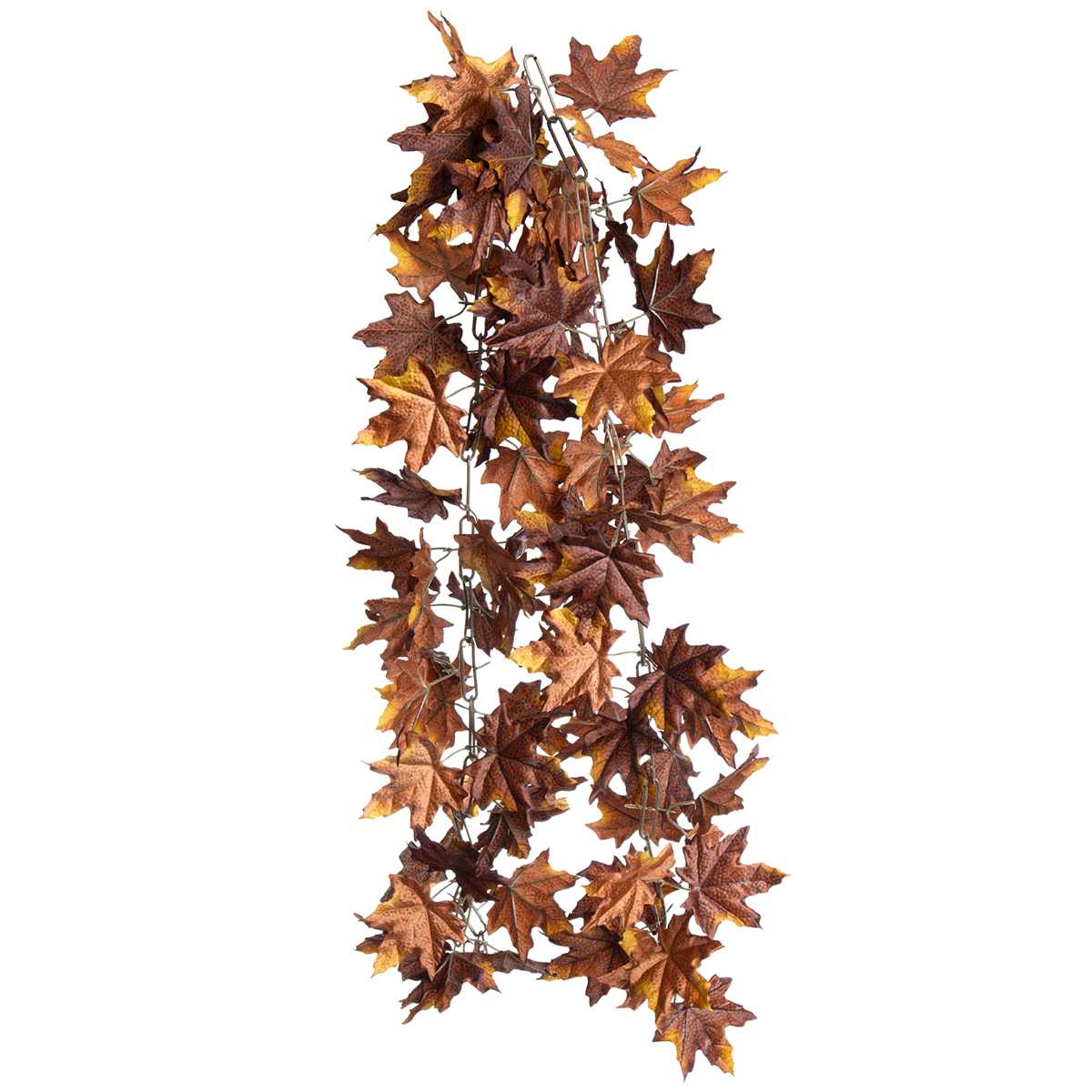 Brown Maple Ivy Chain Garland, 72"