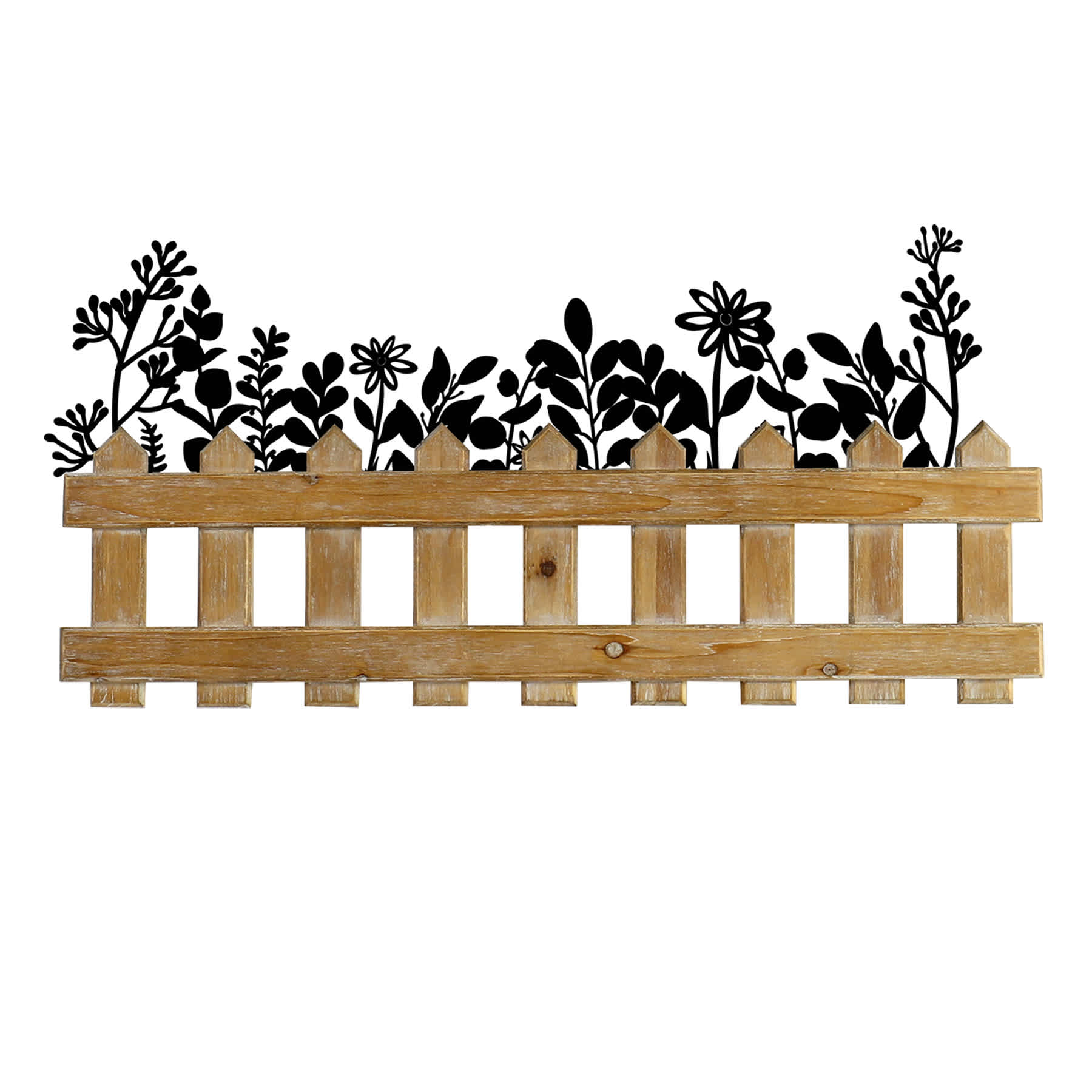 Fence with Flower, 31x14