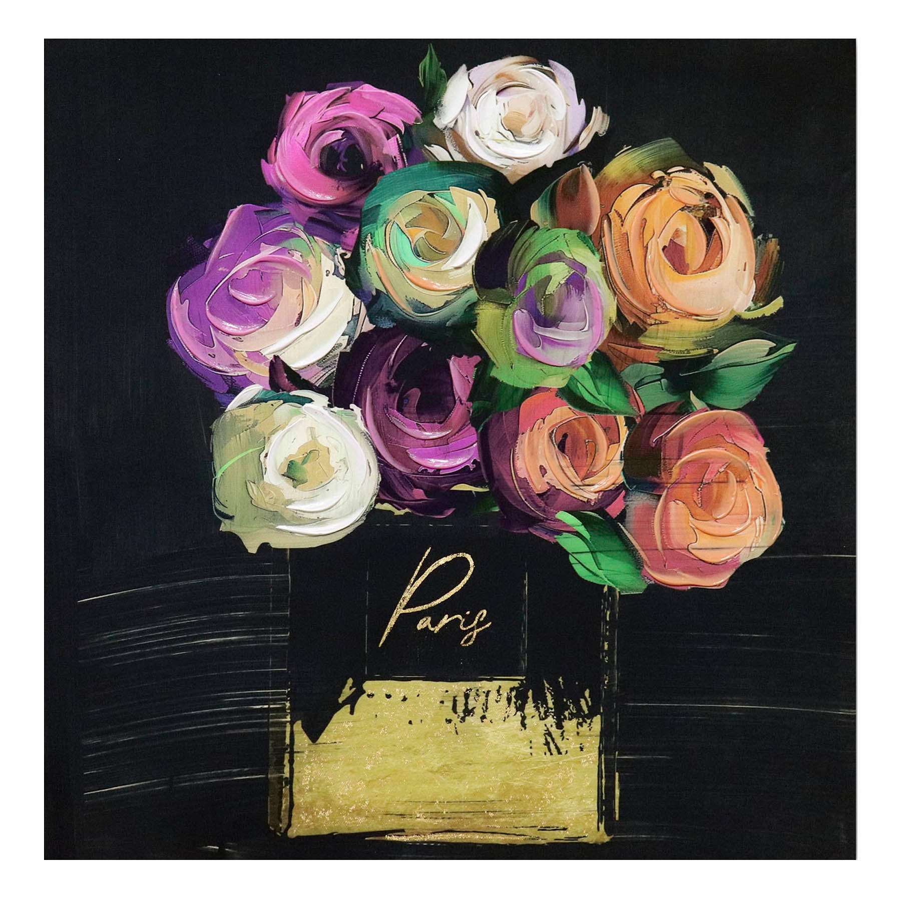 Floral Canvas Wall Art, 20"