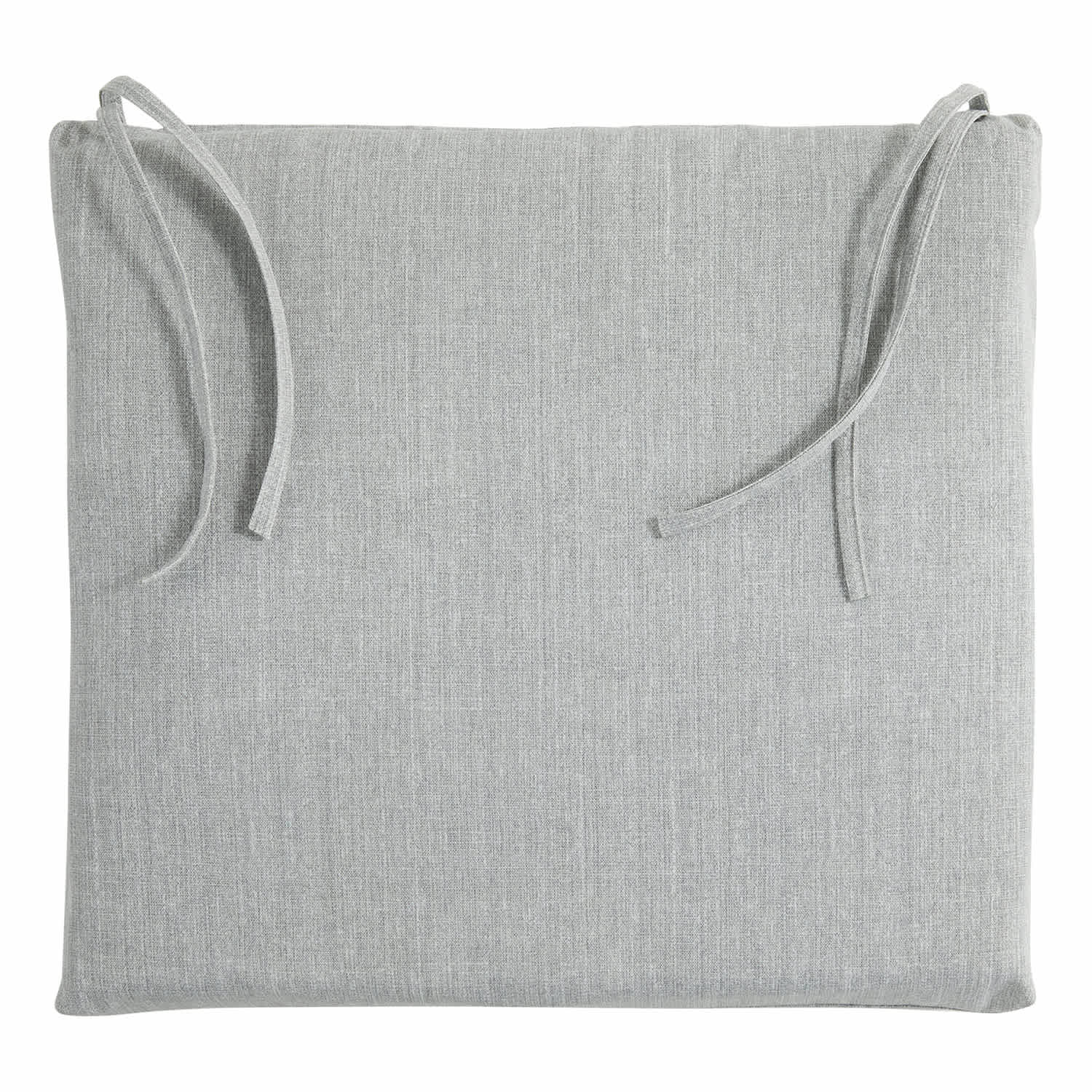 Tahiti Silver Outdoor Square Seat Cushion