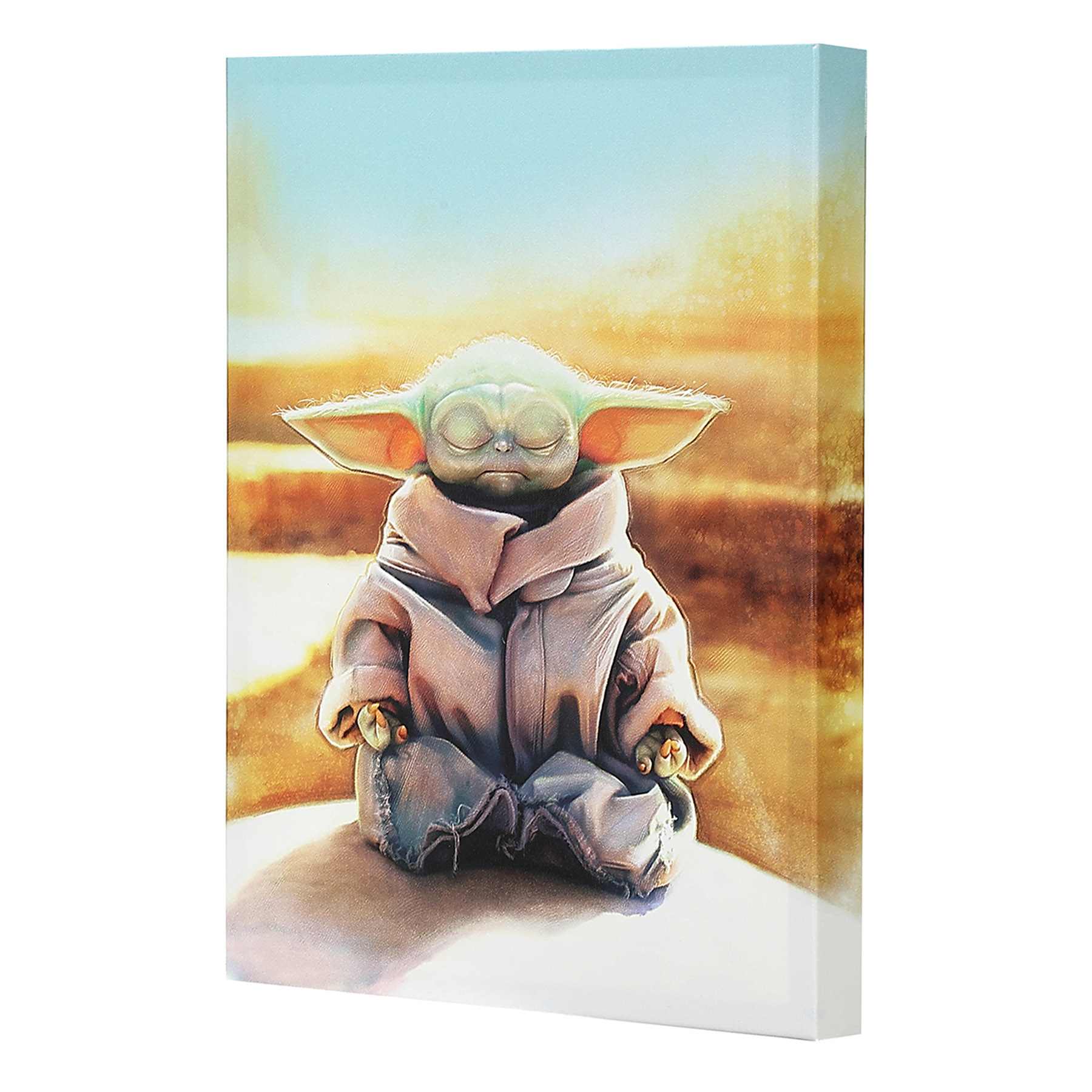 Baby Yoda Canvas Wall Art, 11x14
