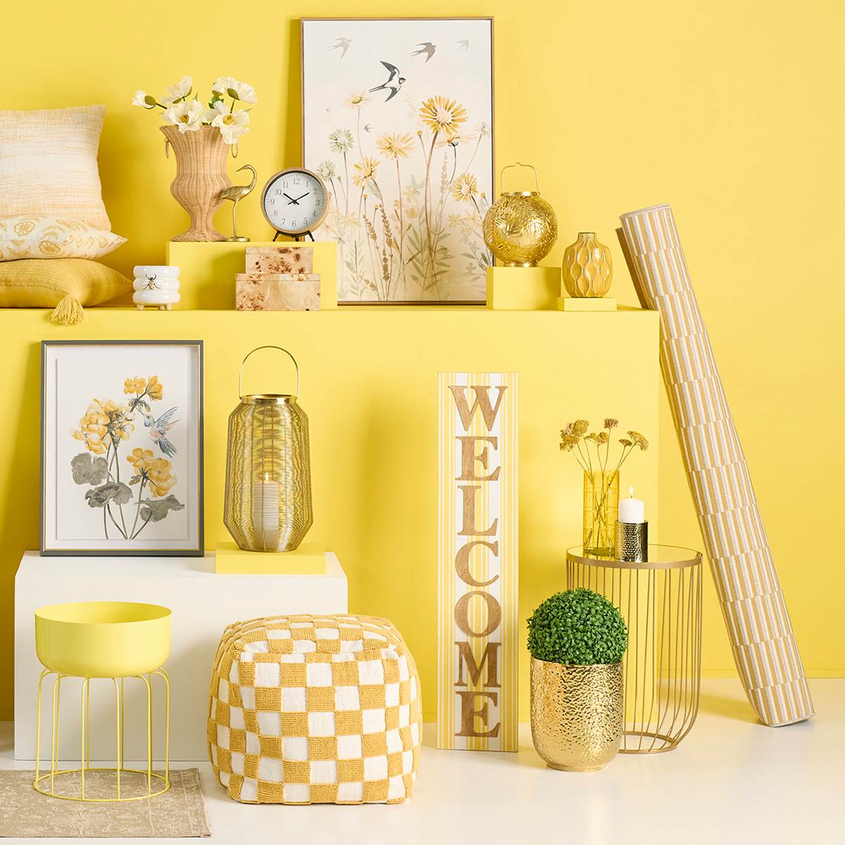 Lexi Accent Table, Gold