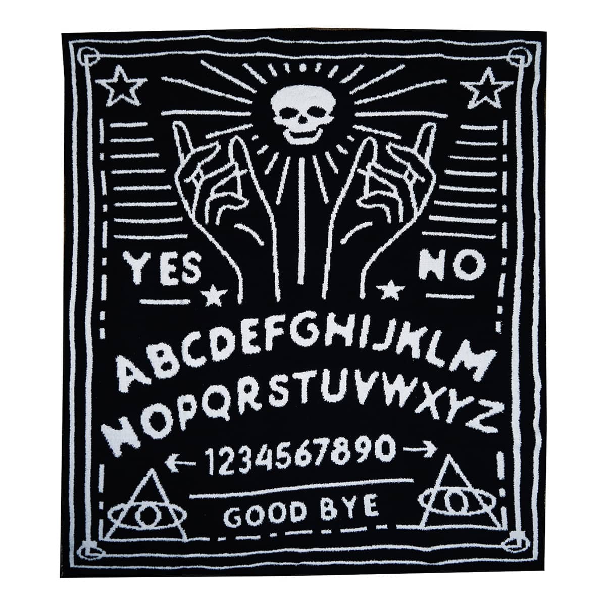 Ouija Board Shaped Throw Blanket, 50x60