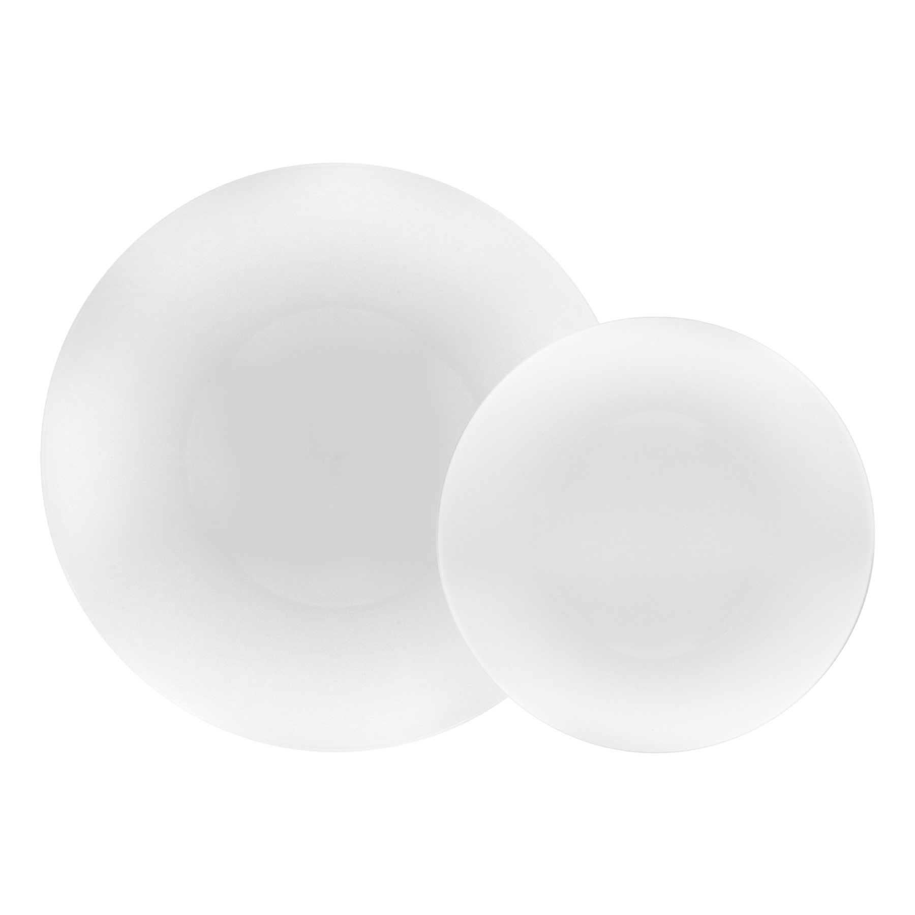 32-Count Plastic Contemporary Combo Dinner & Salad Plates