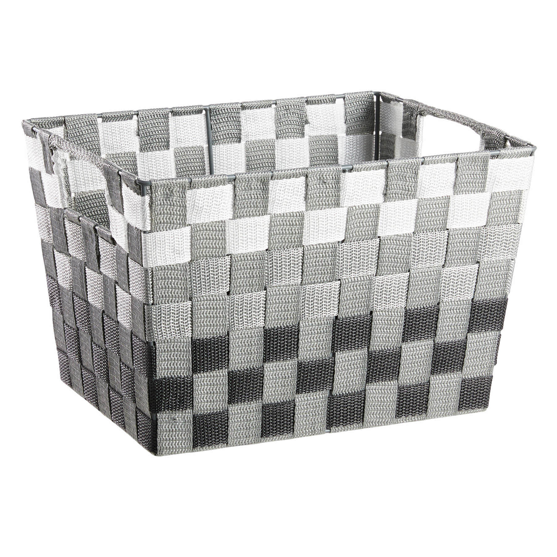 Grey Ombre Storage Basket, Medium