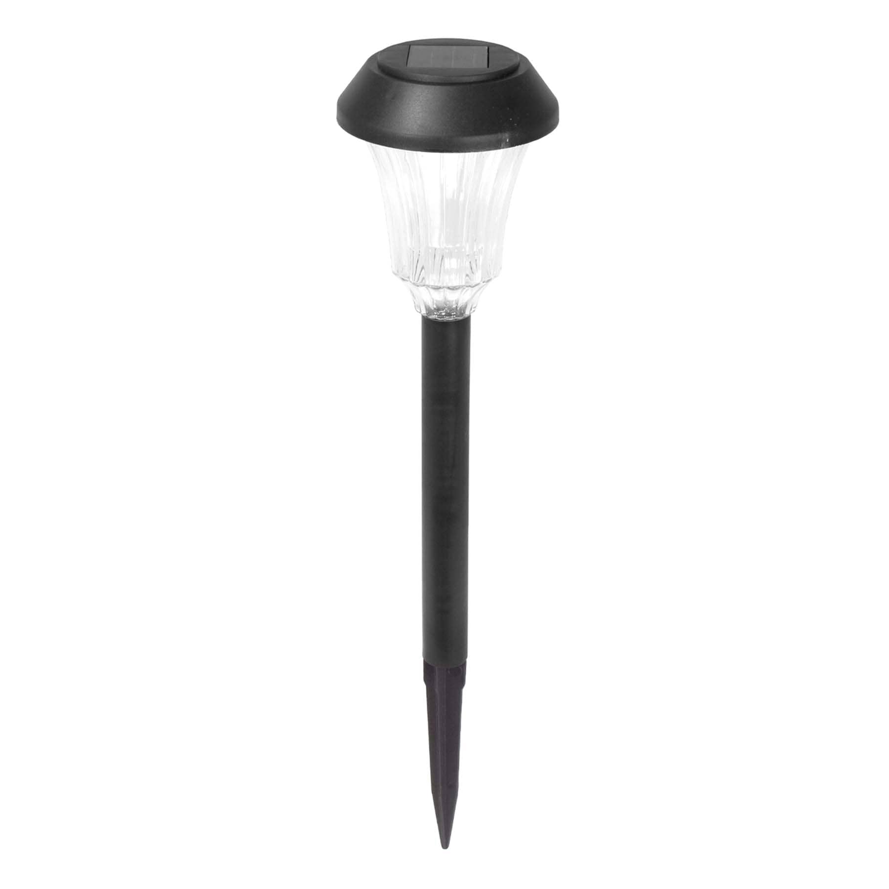2-Lumen Solar Black Pathway Light